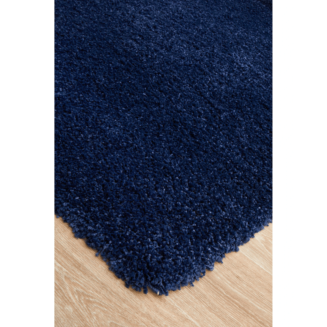 5 Rug Culture Laguna Denim Shag Rug - Navy Blue, 40 mm Polypropylene, Made in Turkey - Blue, 5 of 9