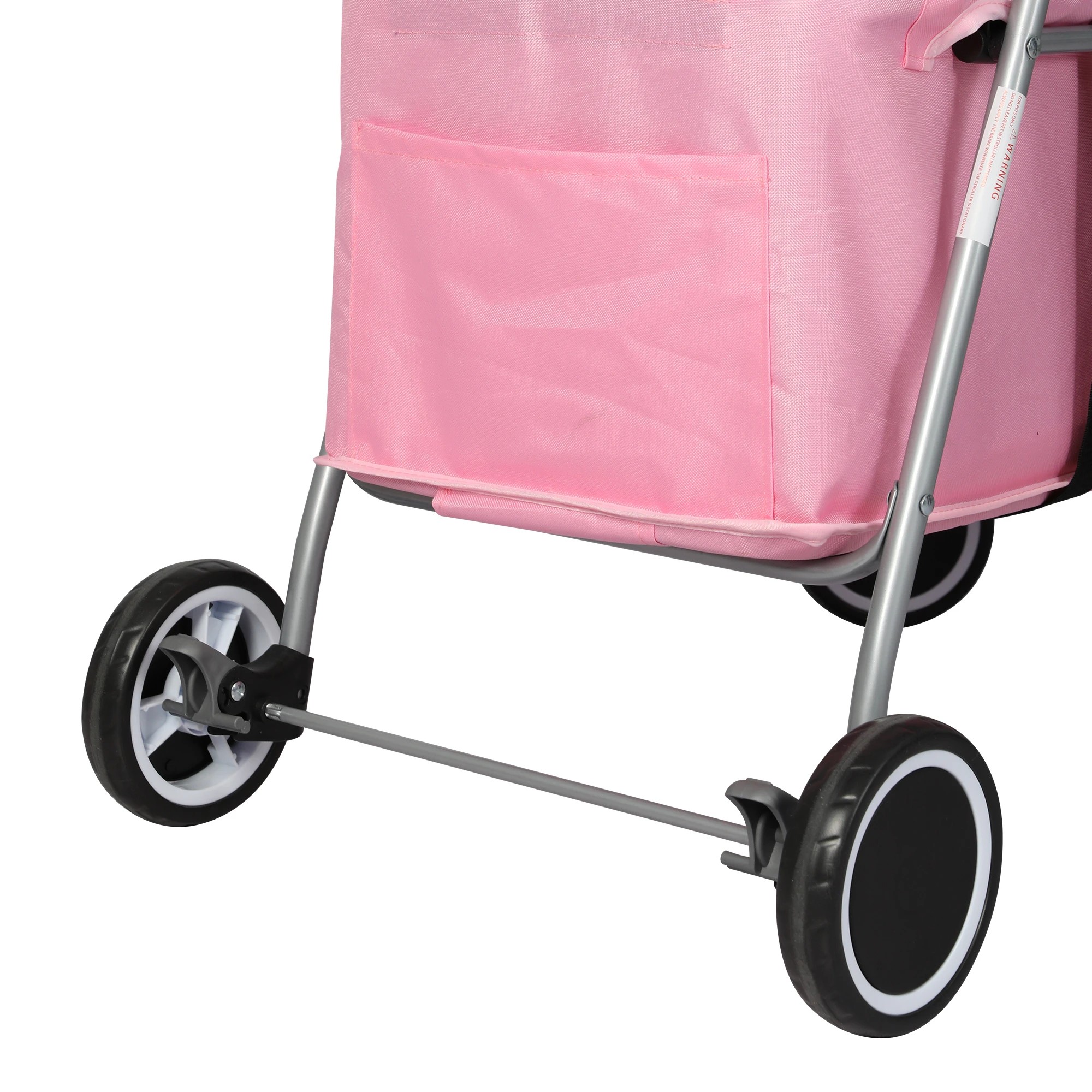 3 Pawz Detachable Pet Stroller-pink, 3 of 6