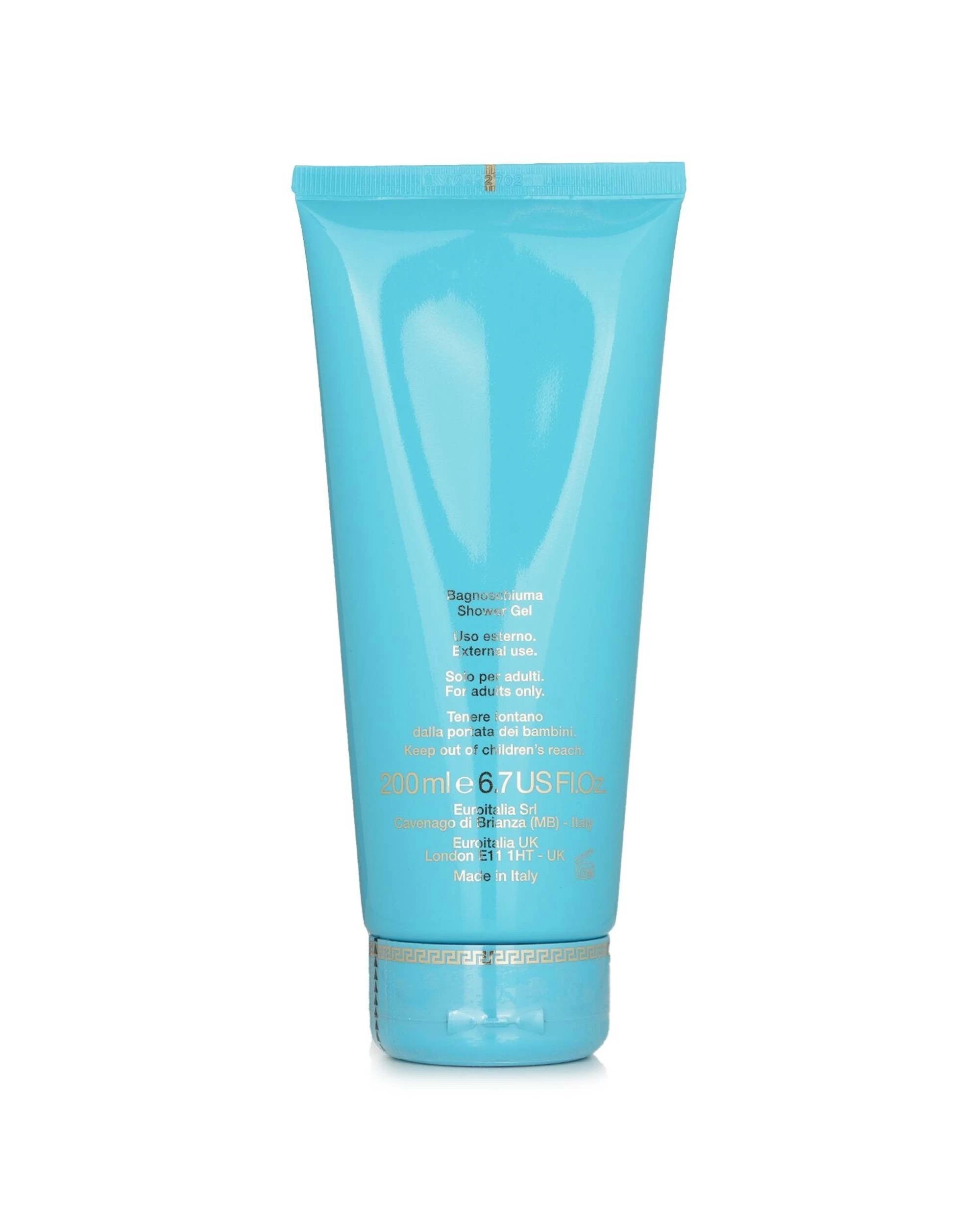 3 Versace Dylan Turquoise Perfumed Bath & Shower Gel 200ml/6.7oz, 3 of 3