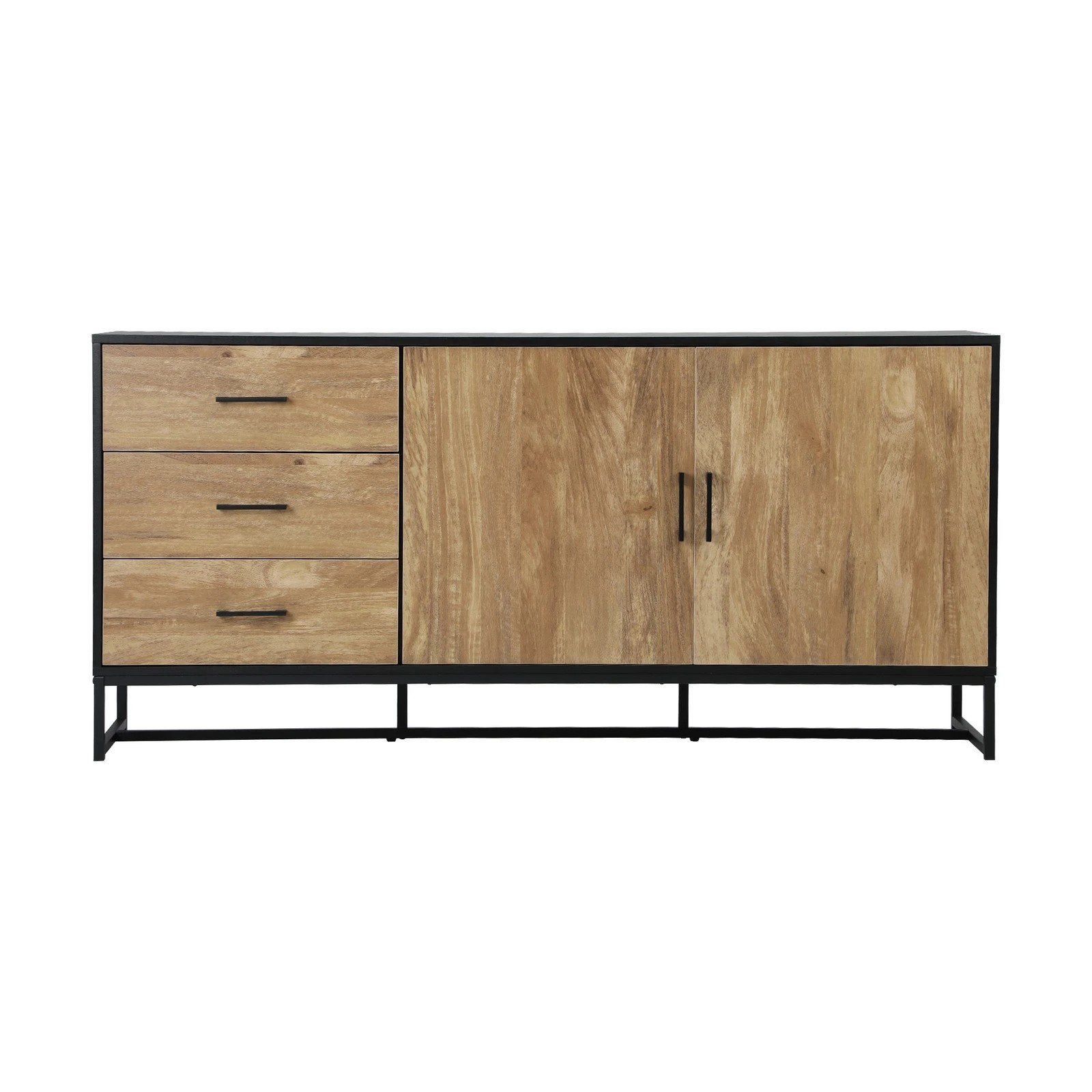 6 Oikiture Buffet Sideboard Cabinet 3 Drawers 2 Doors
 - Multi, 6 of 10