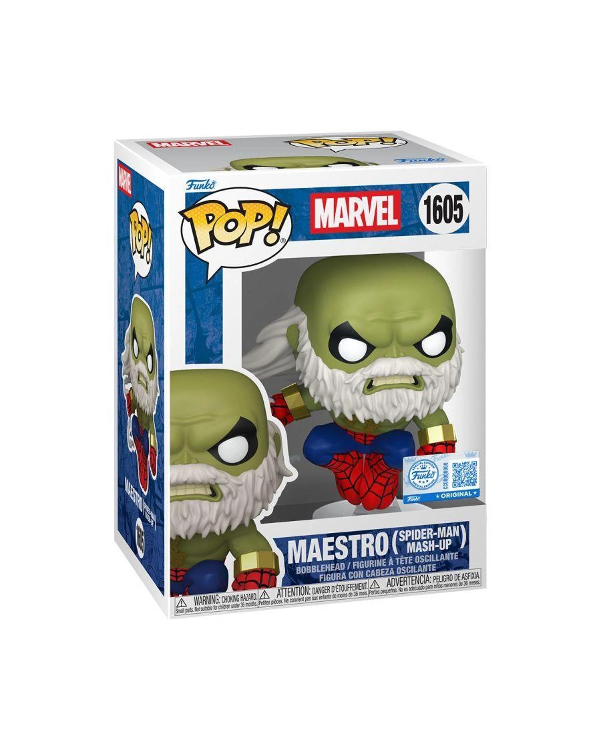 3 Marvel Comics Maestro - Spider-Man Mash-Up -  Funko POP! Vinyl, 3 of 3