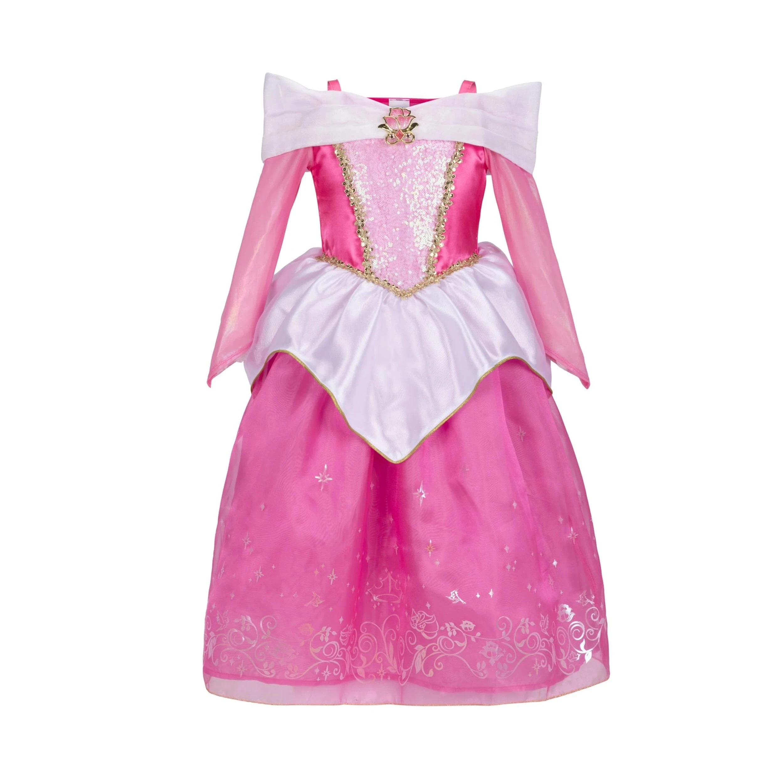 2 Disney Princess Aurora Kids Costume - Ages 4 - Pink, 2 of 3