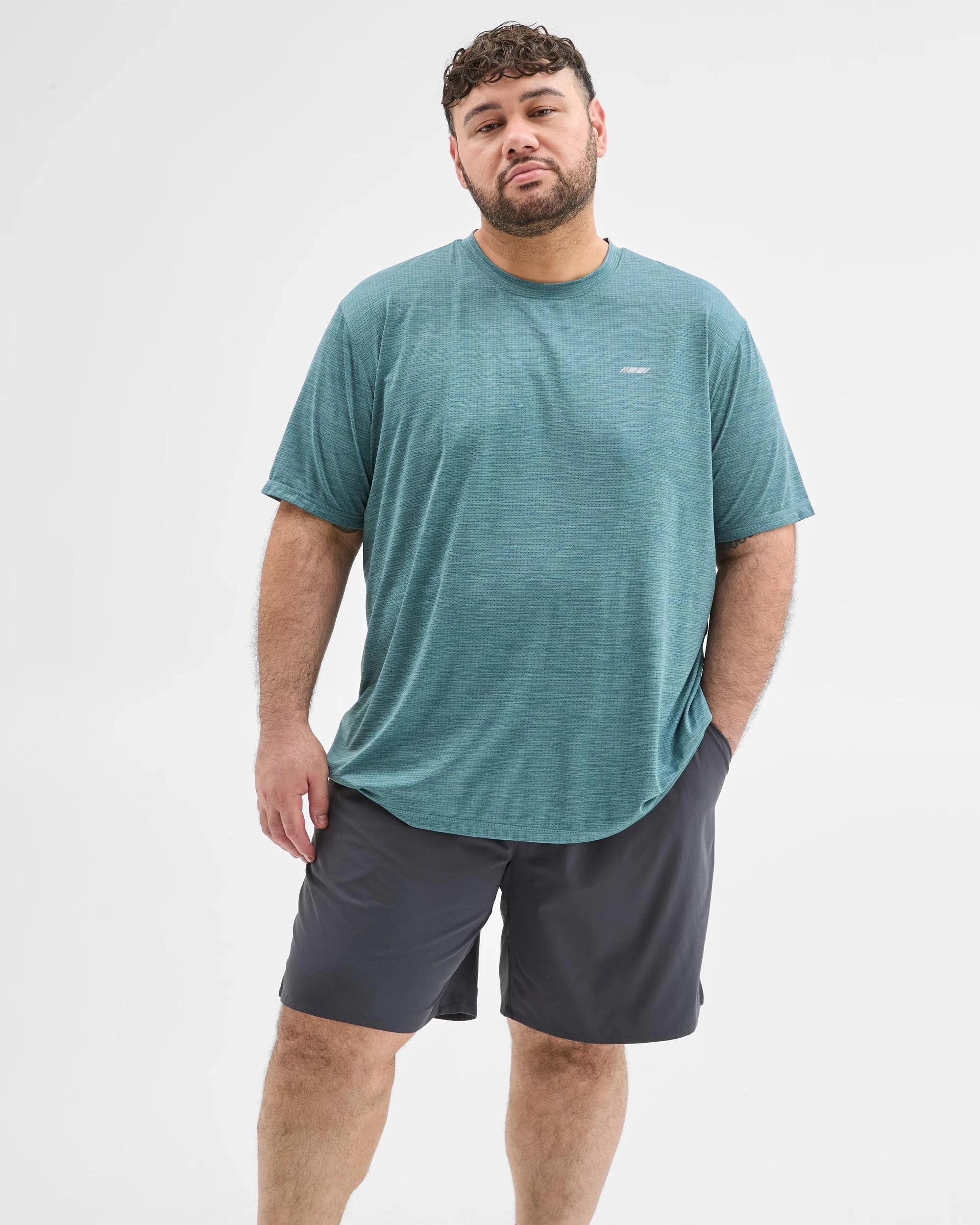 1 Target Man Plus Plus Size Active Woven Shorts GUNMETAL, 1 of 6