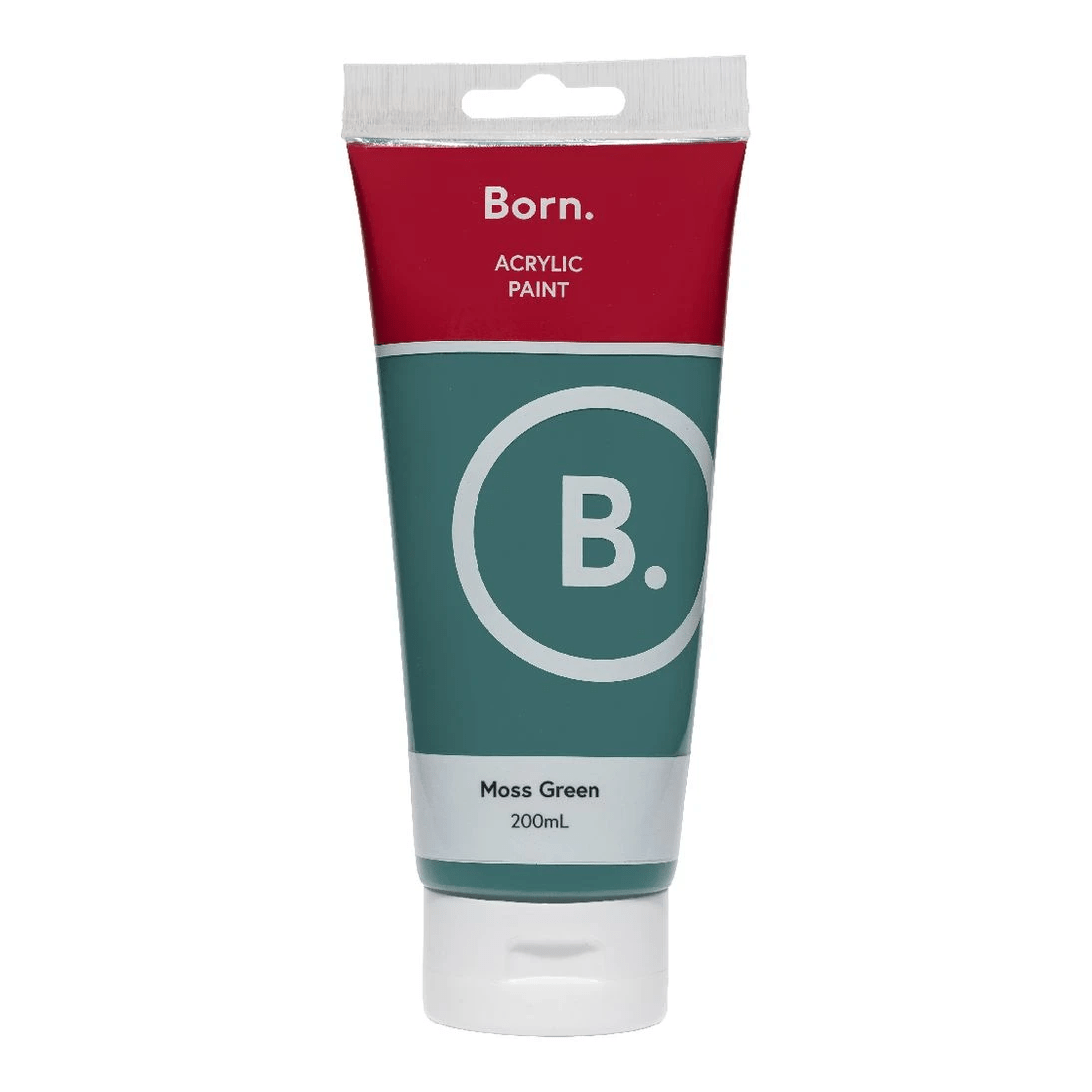 2 Born Acrylic Paint 200mL Moss Green, 2 of 3