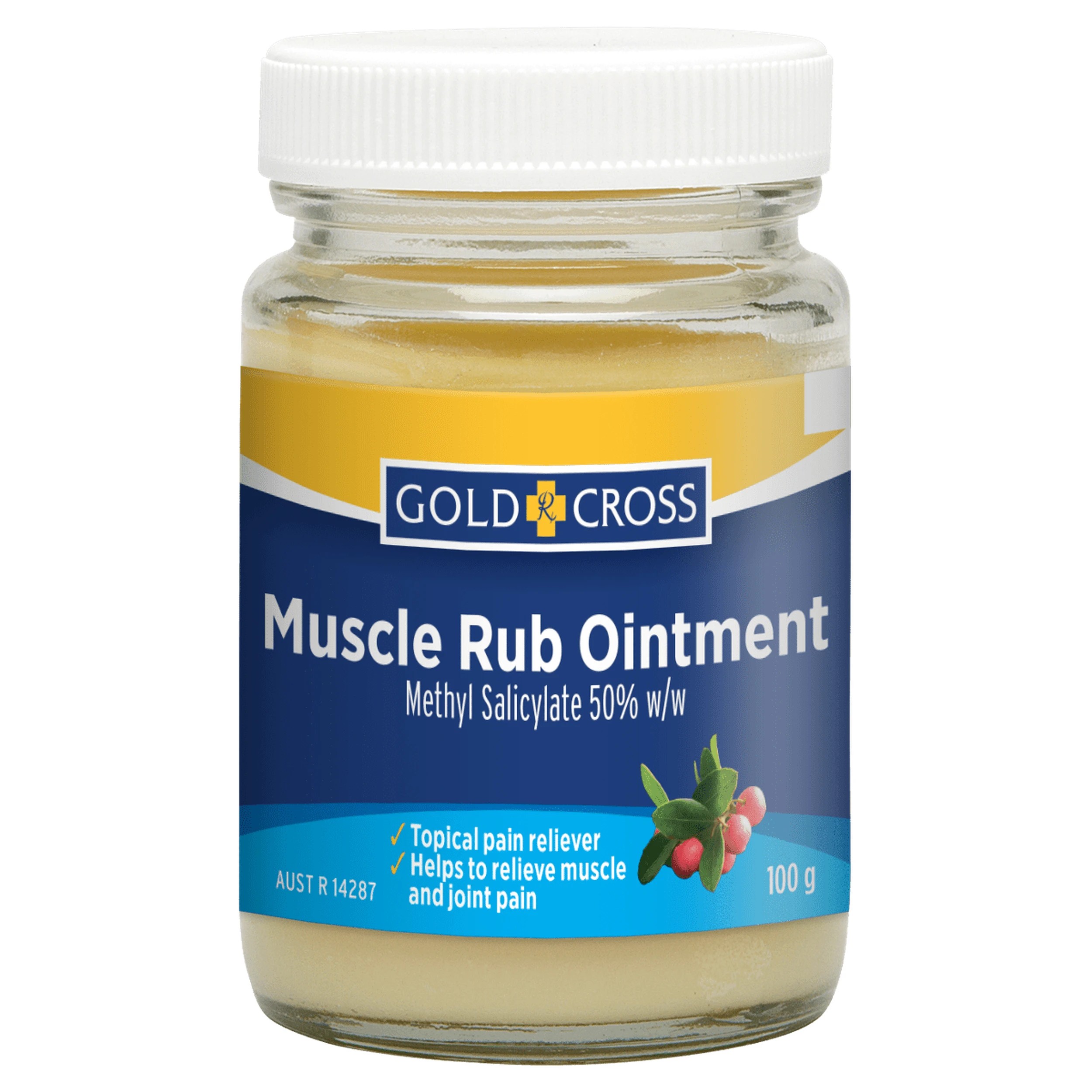 1 Gold Cross Methyl Salicylate Ointment BP 100 g, 1 of 2