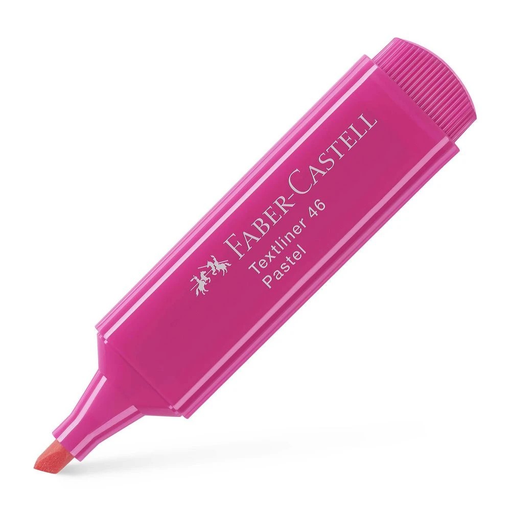 4 Faber-Castell Textliner Ice Highlighter Pastel Pale Pink, 4 of 10
