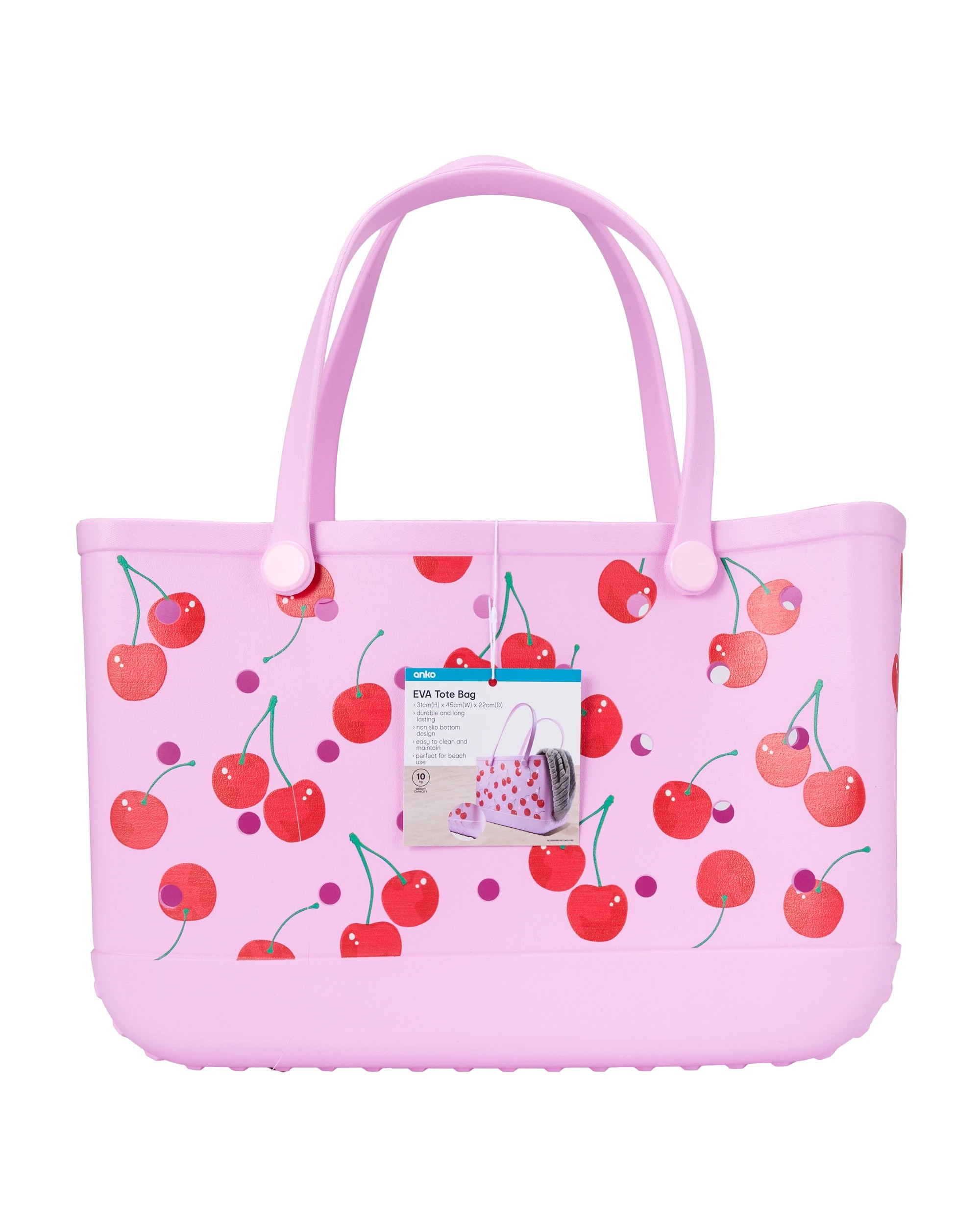 5 EVA Tote Bag - Cherry, 5 of 5