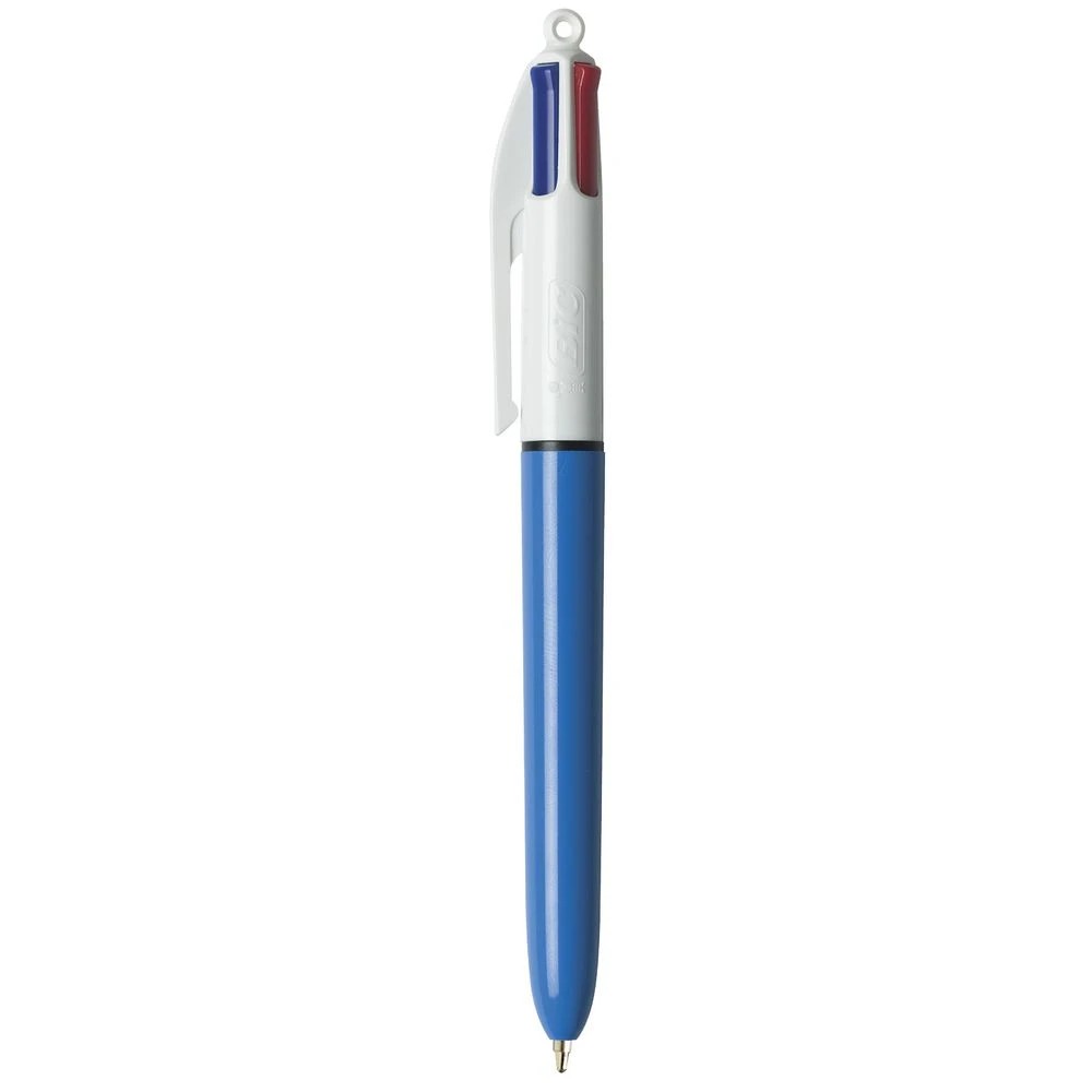 4 BIC 4 Colours Retractable Ballpoint Pens 1mm 12 Pack, 4 of 8