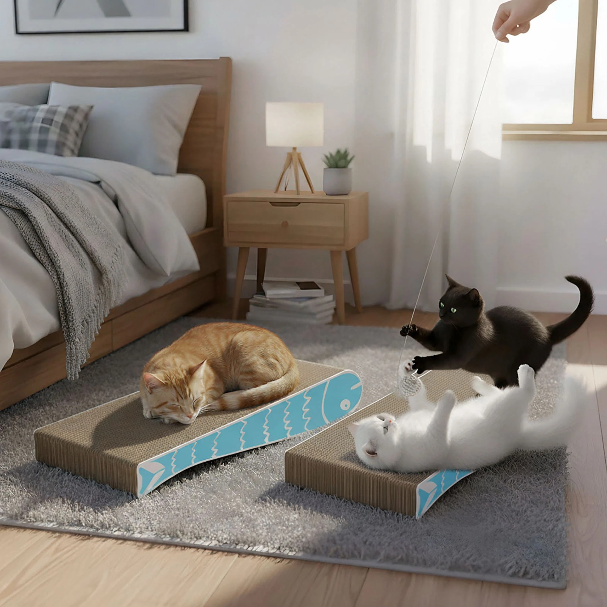 7 Pawz 2pcs Cat Scratcher Board, 7 of 9