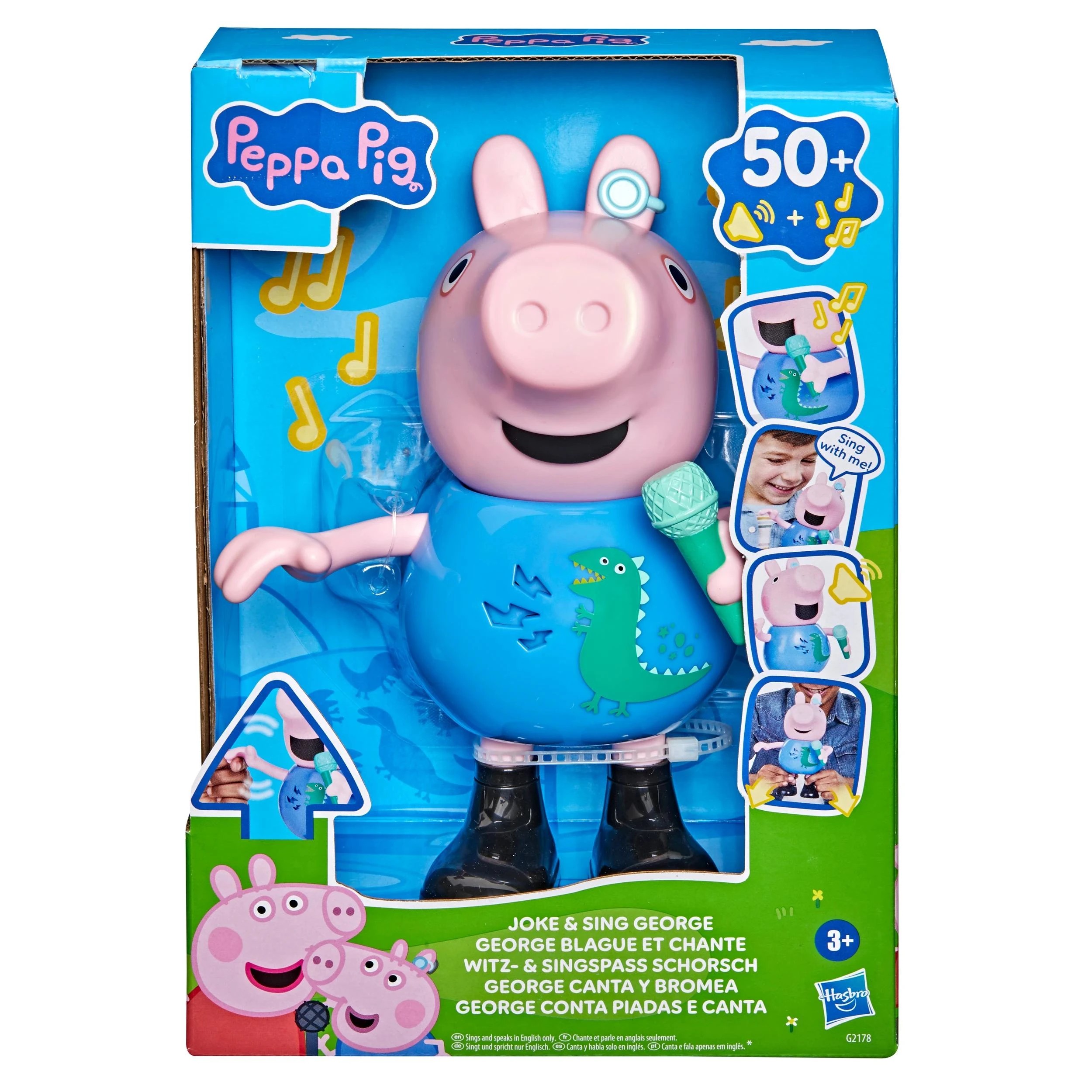 1 Peppa Pig Joke & Sing George - Blue, 1 of 3