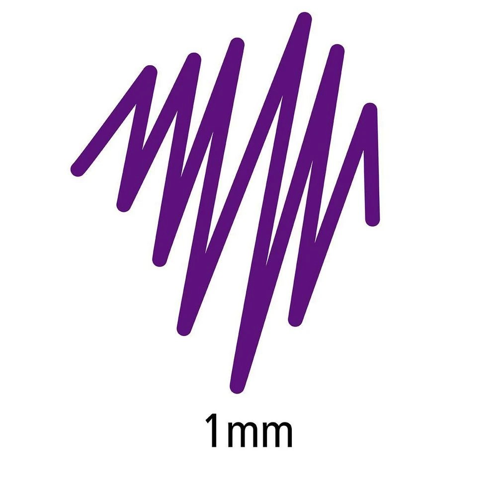 5 Staedtler Lumocolor Compact Whiteboard Bullet Pen Purple, 5 of 5