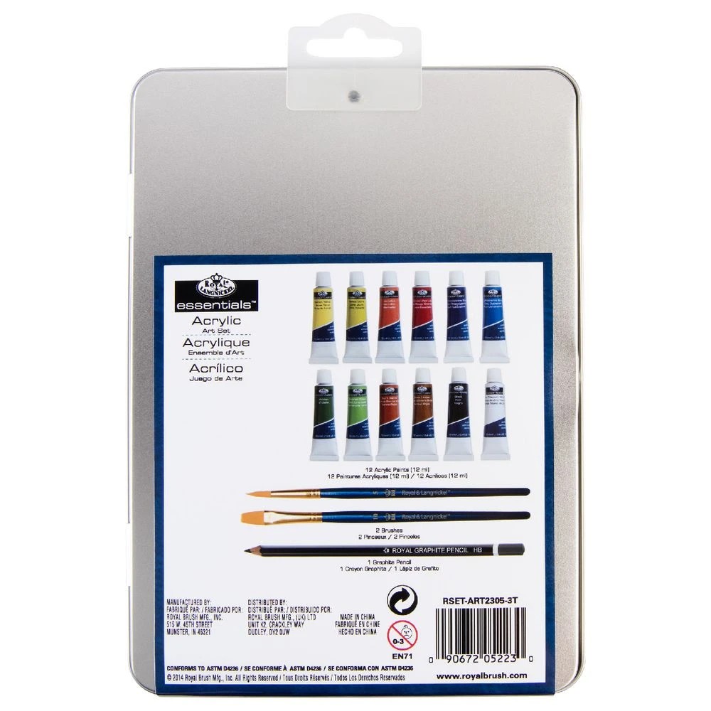 2 Royal & Langnickel Acrylic Paint Set 16 Pack, 2 of 8