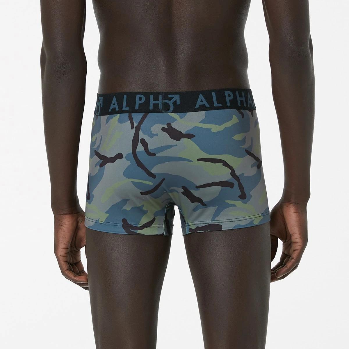 6 3 Pack Microfibre Trunks HUNTERS CAMO MULTI, 6 of 7