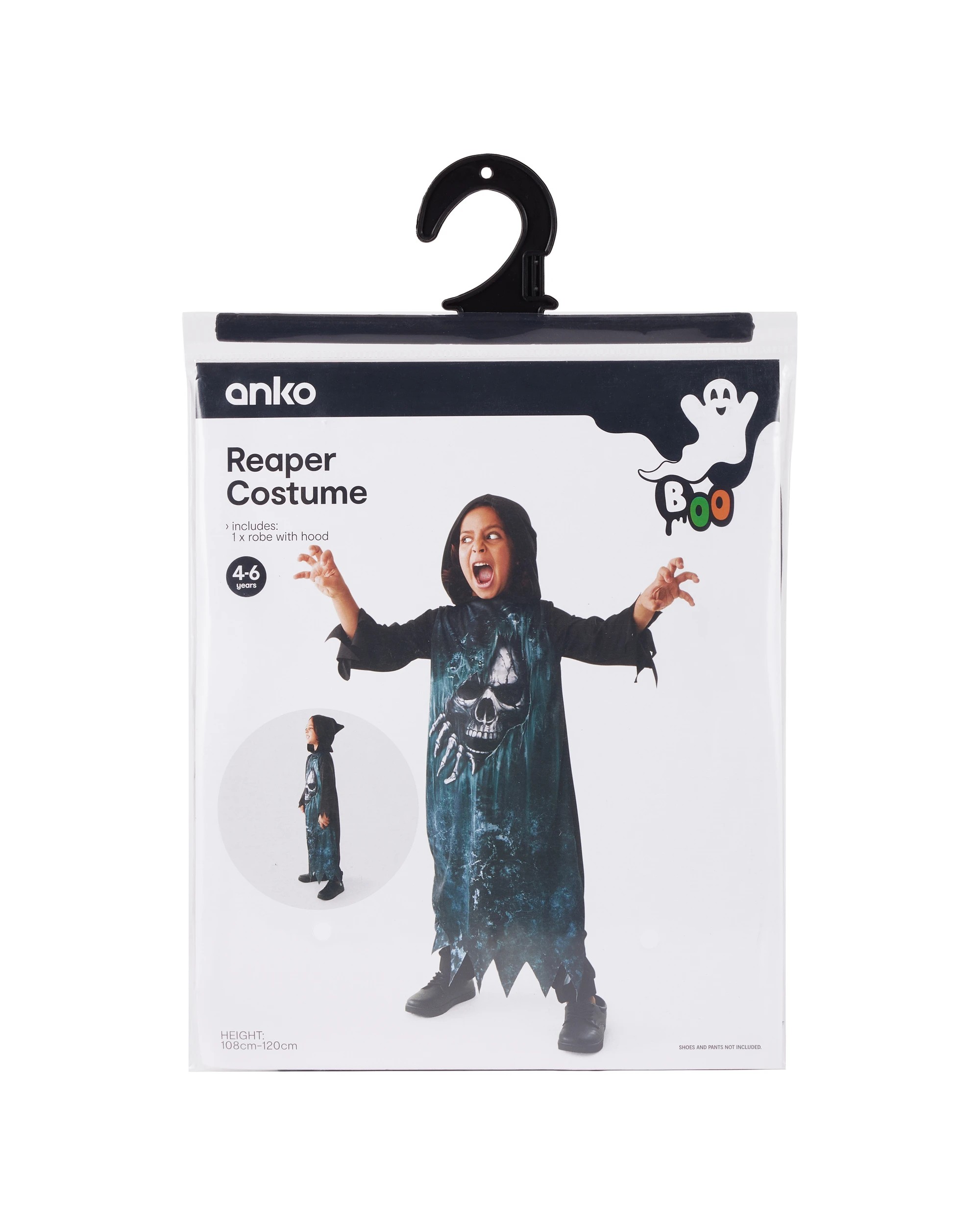 9 Reaper Robe Costume - Ages 4-6, 9 of 10