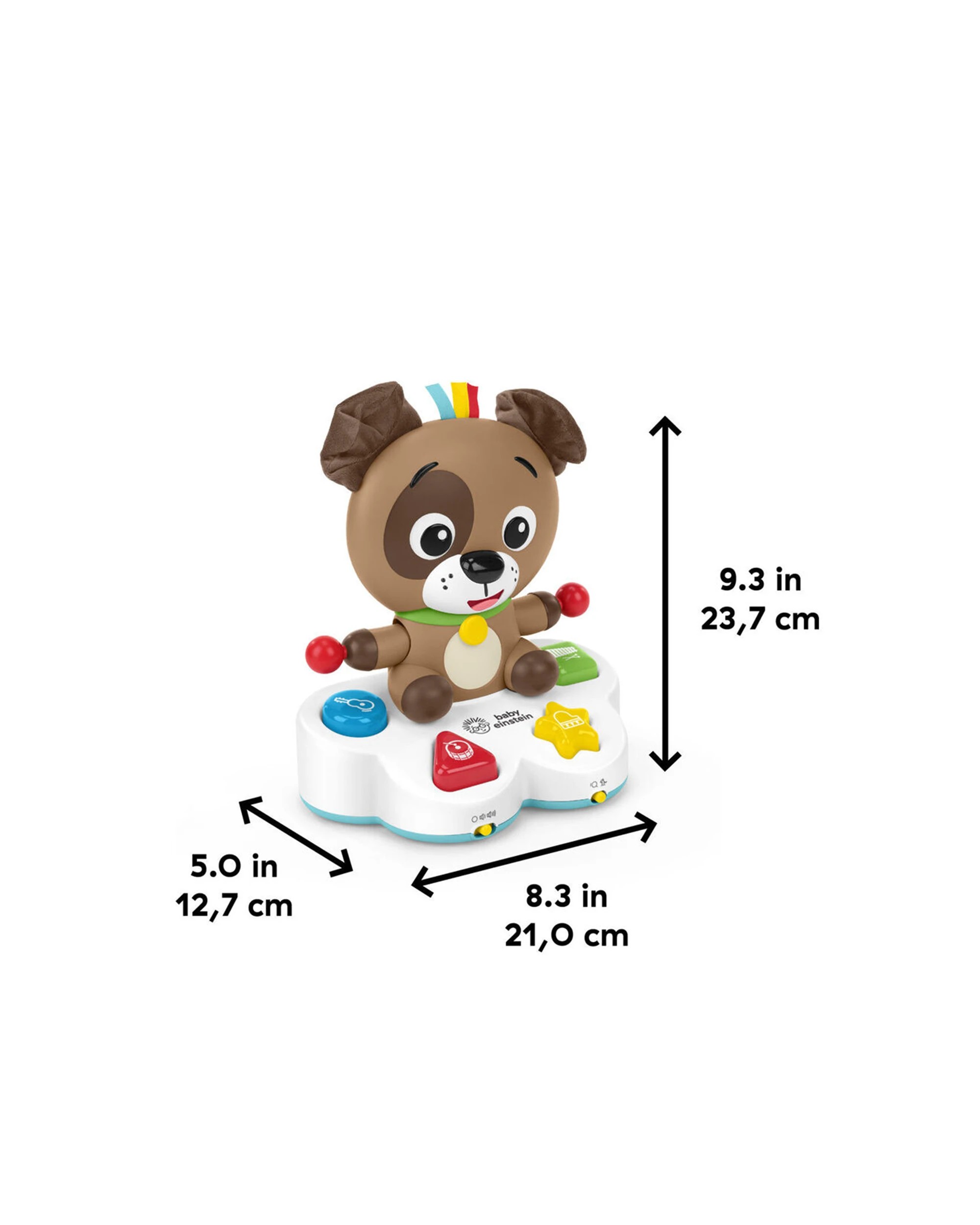 2 Baby Einstein Drum And Learn Dean Musical Toy Lights And Sounds 6 Months Plus - Multi, 2 of 6