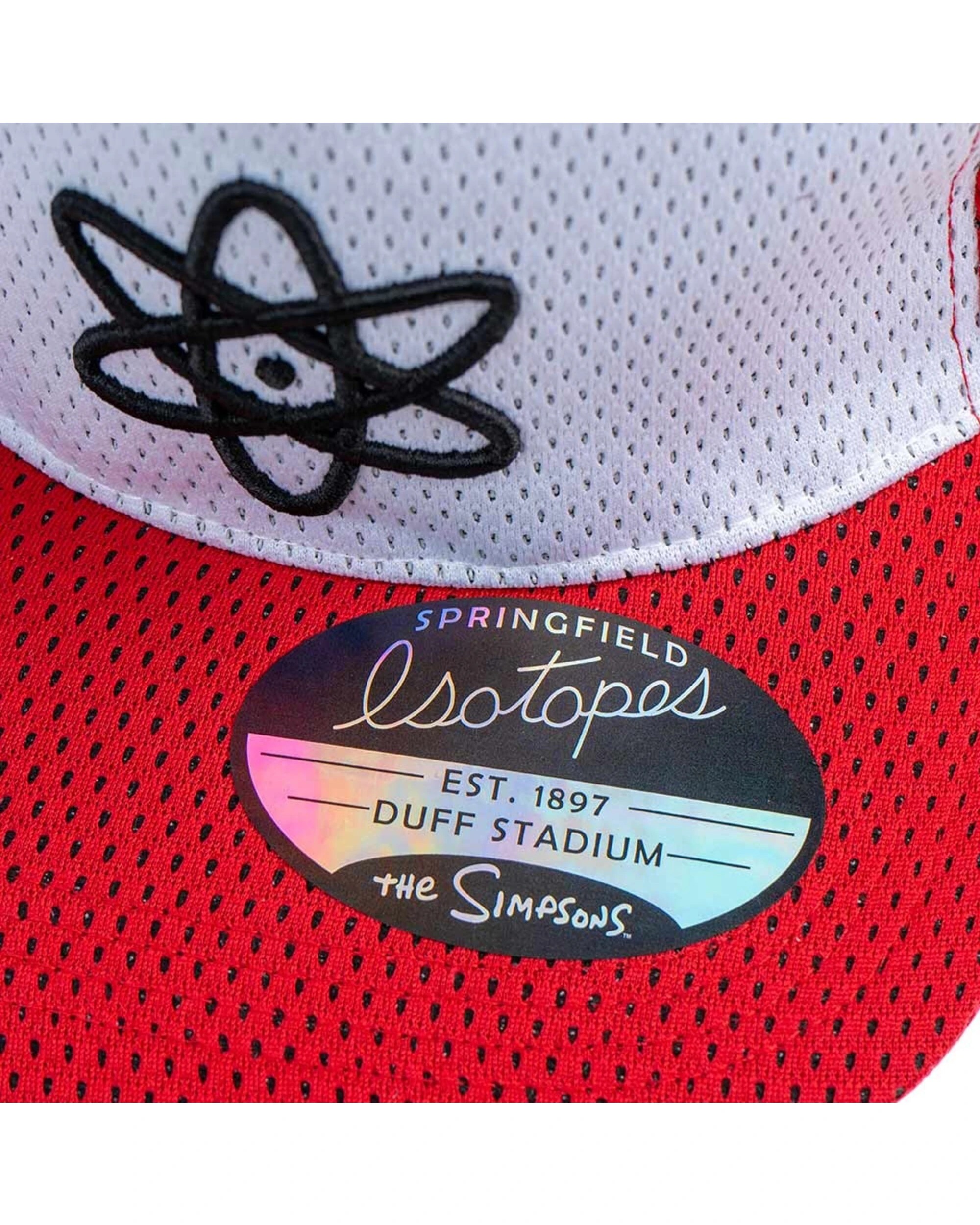 3 The Simpsons - Springfield Isotopes Cap - Red,White, 3 of 5