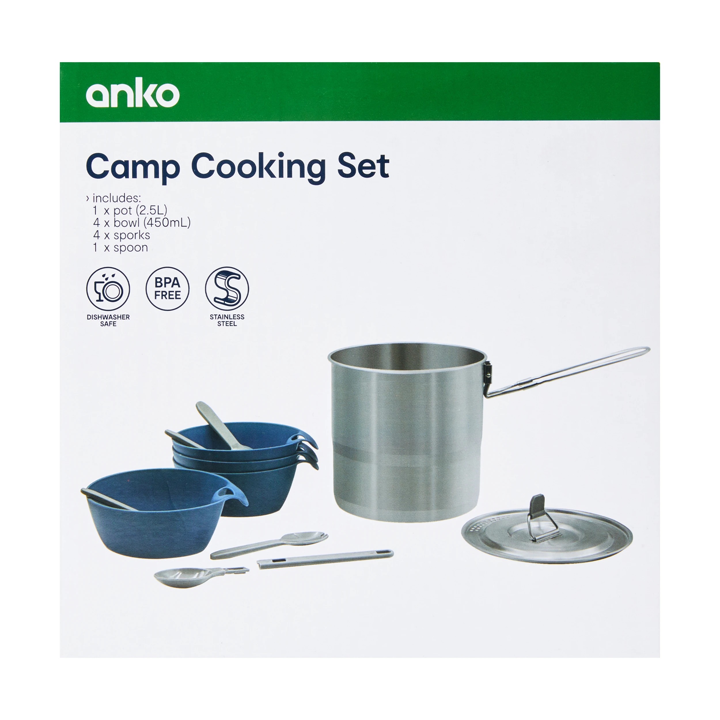 10 Camp Cooking Set, 10 of 10