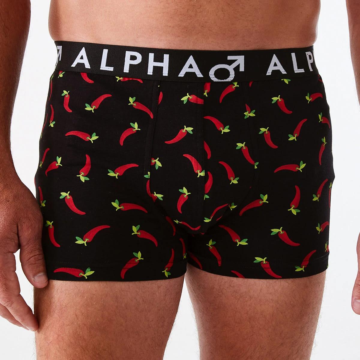 2 5 Pack Print/Plain Trunks Chilavohot, 2 of 10