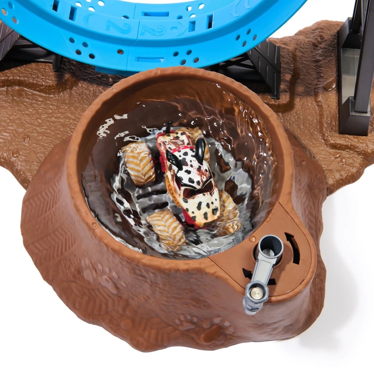 7 Monster Jam Mud Blasters Monster Mutt Dalmatian Dunk Tank Playset, 7 of 8