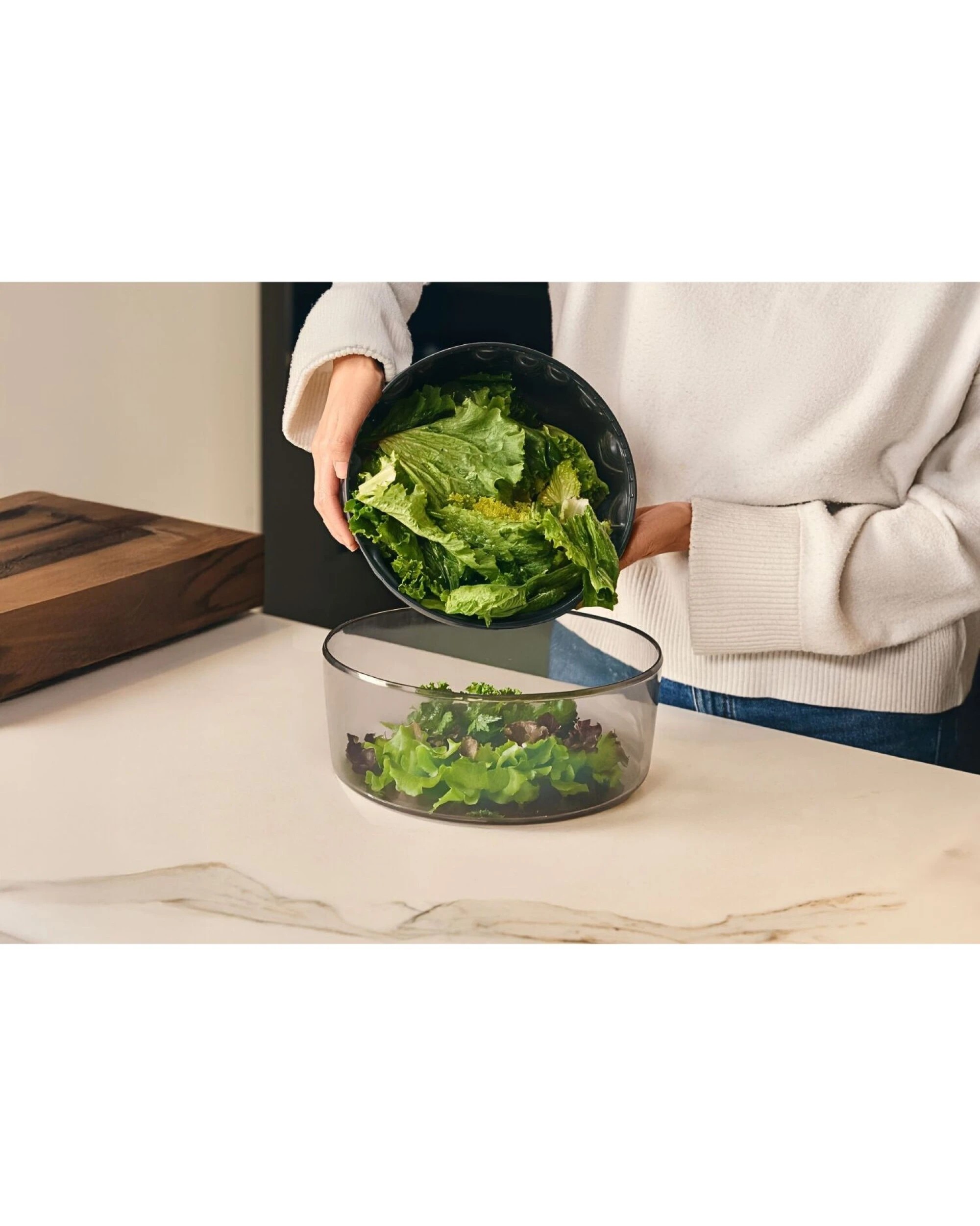 7 Zyliss Easy Spin Salad Spinner Large AquaVent Quick Dry Vegetable Salad Washer, 7 of 8