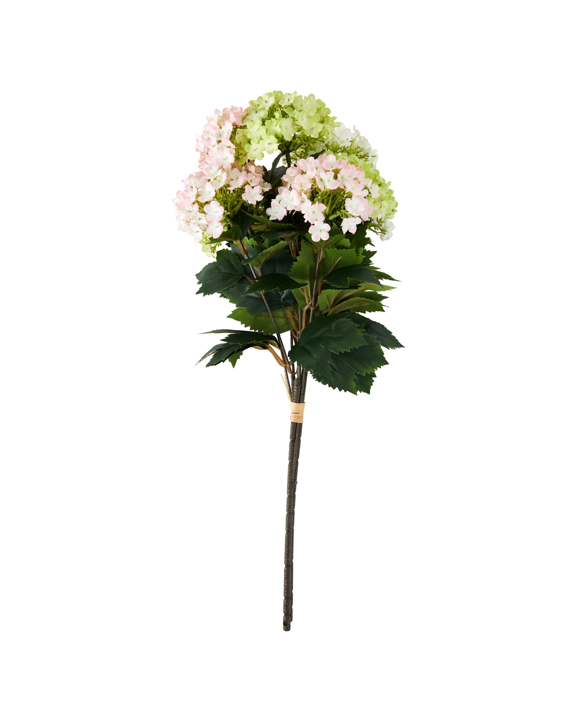 1 Artificial Mini Hydrangea Bunch, 1 of 4