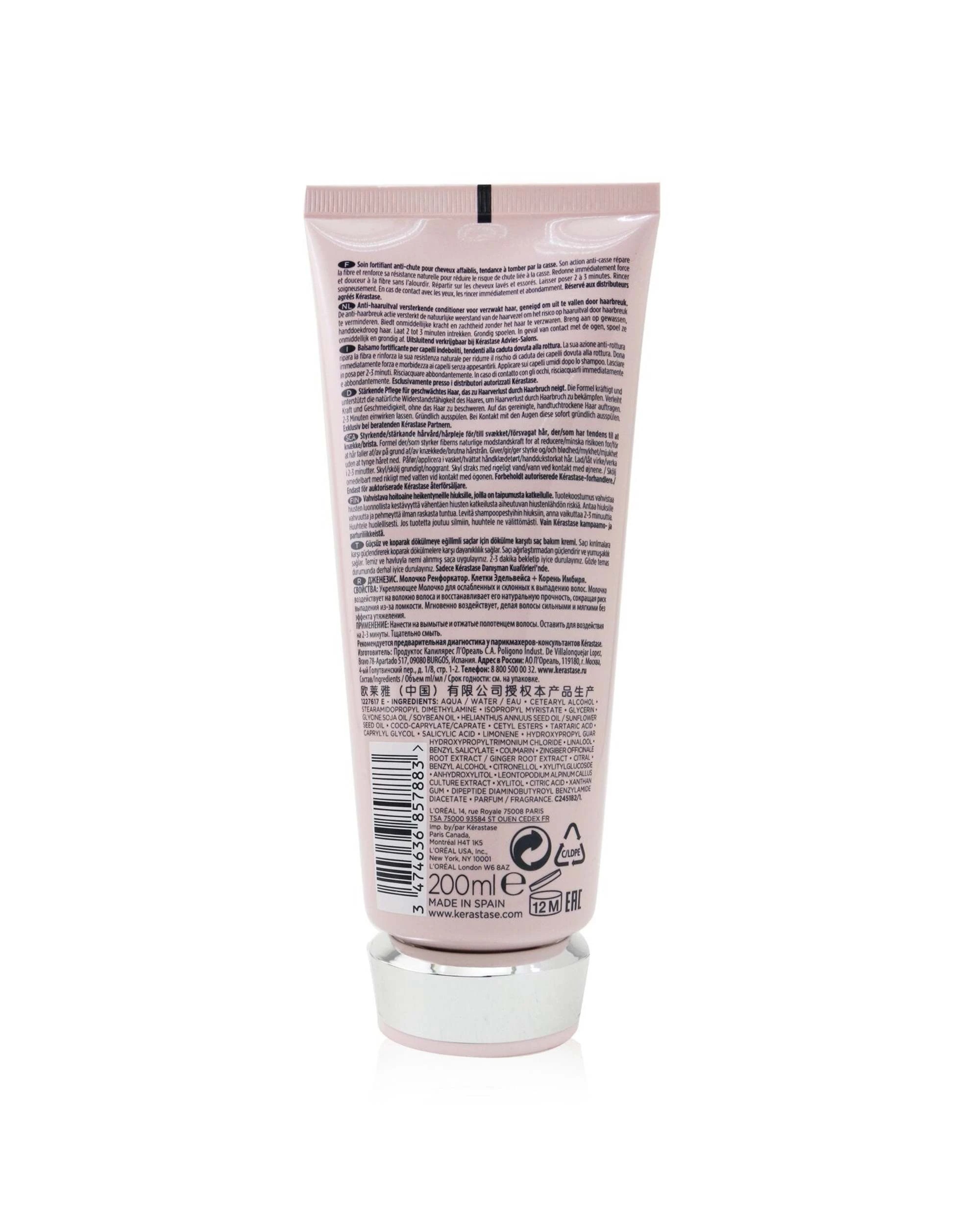 3 Kerastase Genesis Fondant Renforcateur Fortifying Anti Hair-Fall Conditioner 200ml/6.8oz, 3 of 4