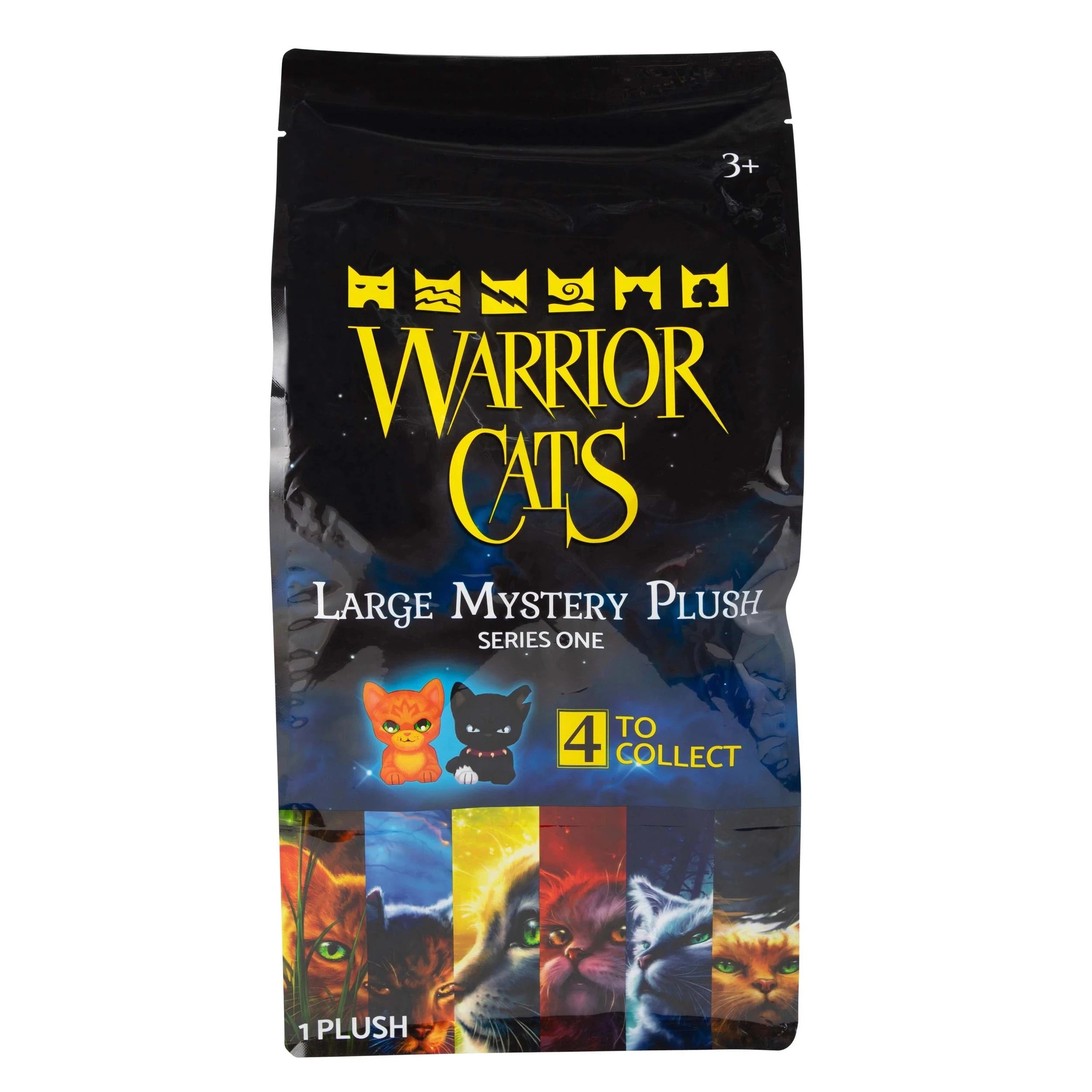 7 B. toys Warrior Cats 11 Inch Large Mystery Plush Series 1 - Assorted - Multi, 7 of 8