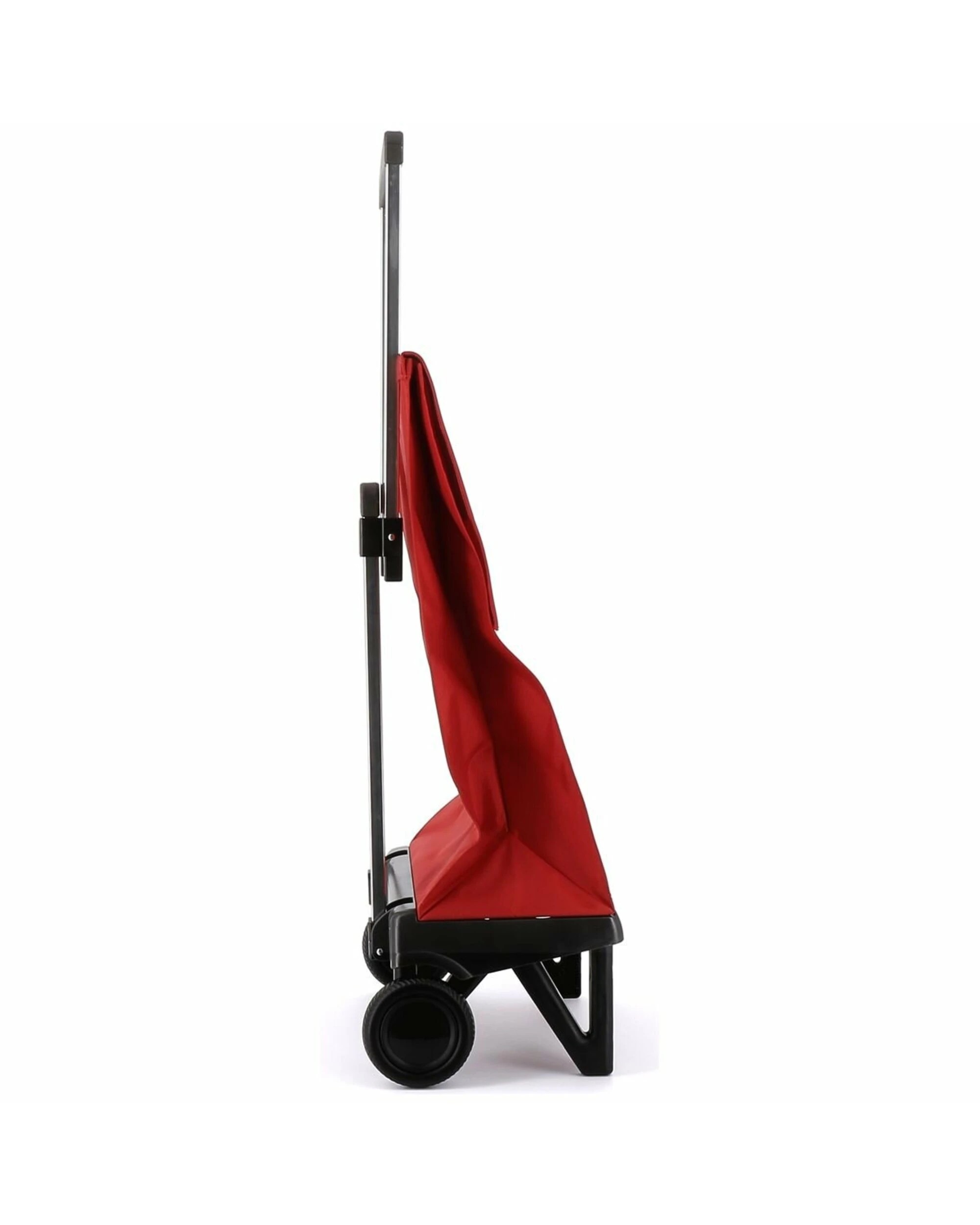2 Rolser Plegamatic MF Folding 2 Wheel Trolley Red, 2 of 5
