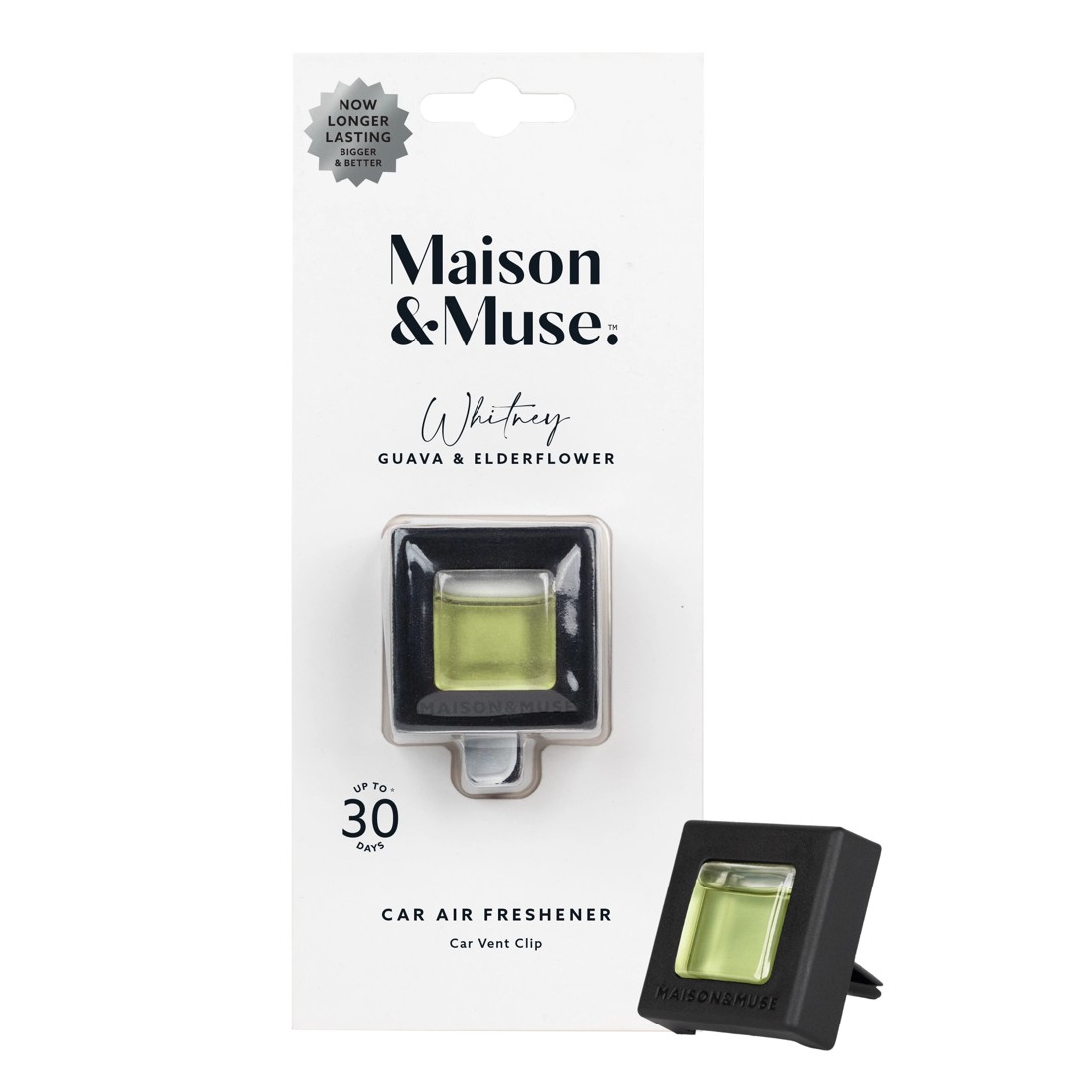 1 Maison and Muse Whitney Car Air Freshener - Guava and Elderflower Fragrance, 1 of 7
