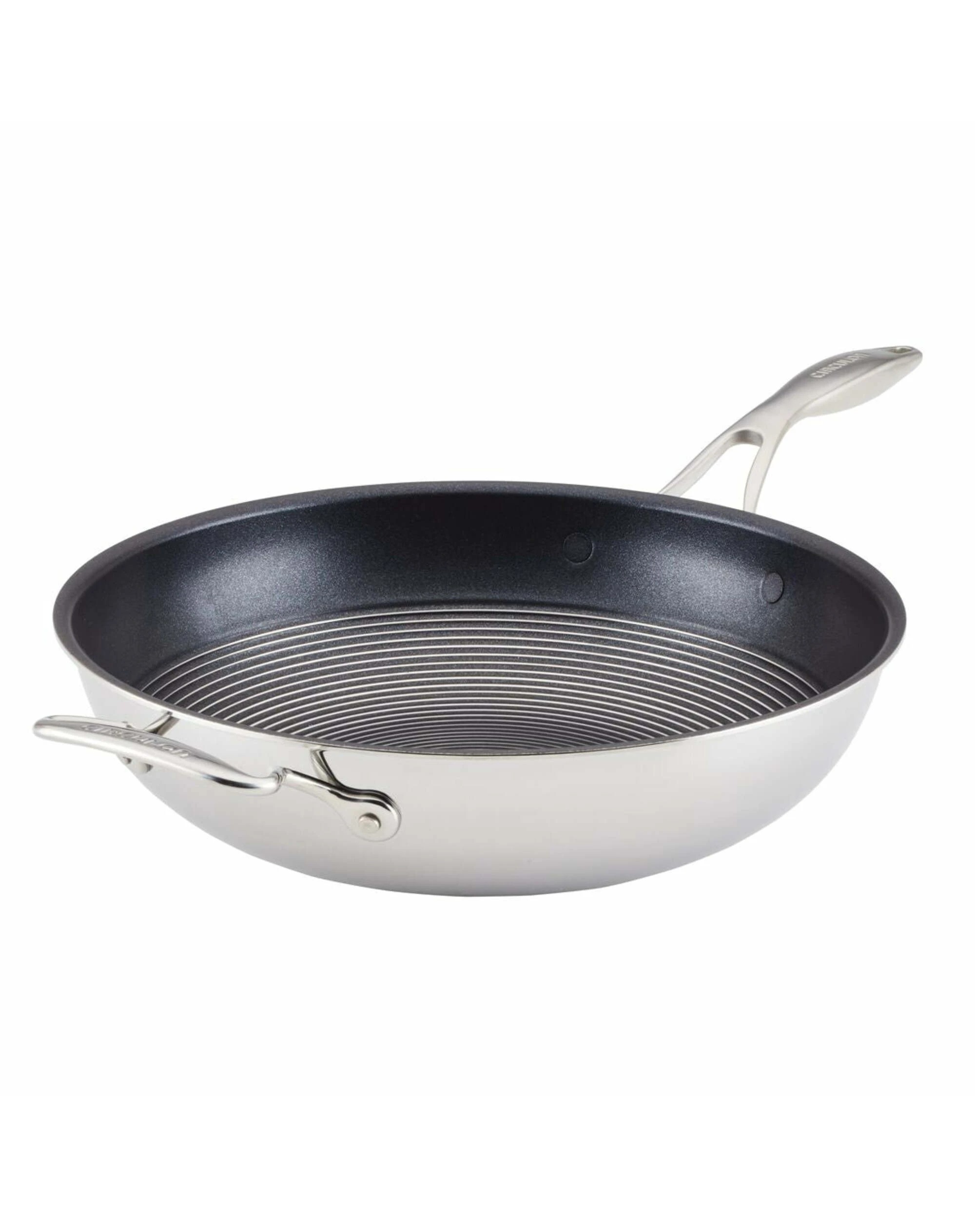 1 Circulon C-Series Hybrid Open Stirfry 32cm - Silver, 1 of 1