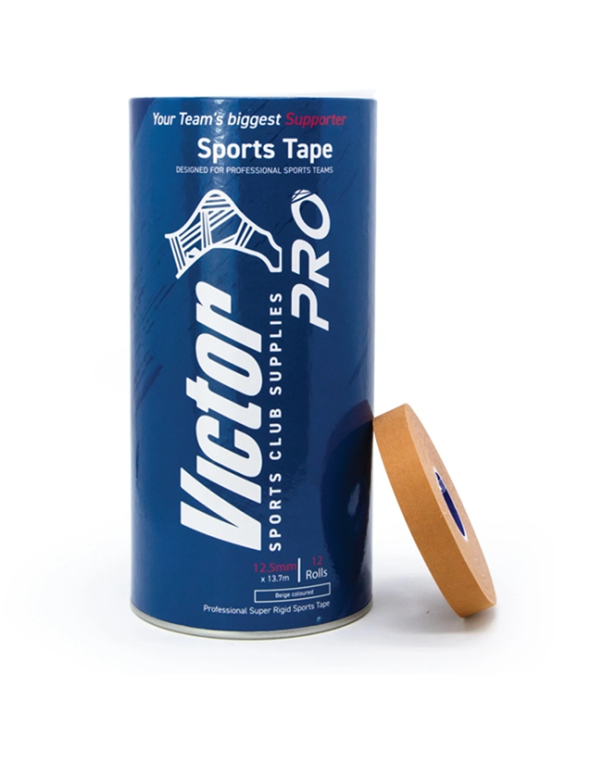 1 Victor Sports 12pc Pro Rigid Medical Support Tape Set 12.5mmx13.7m - Beige, 1 of 2