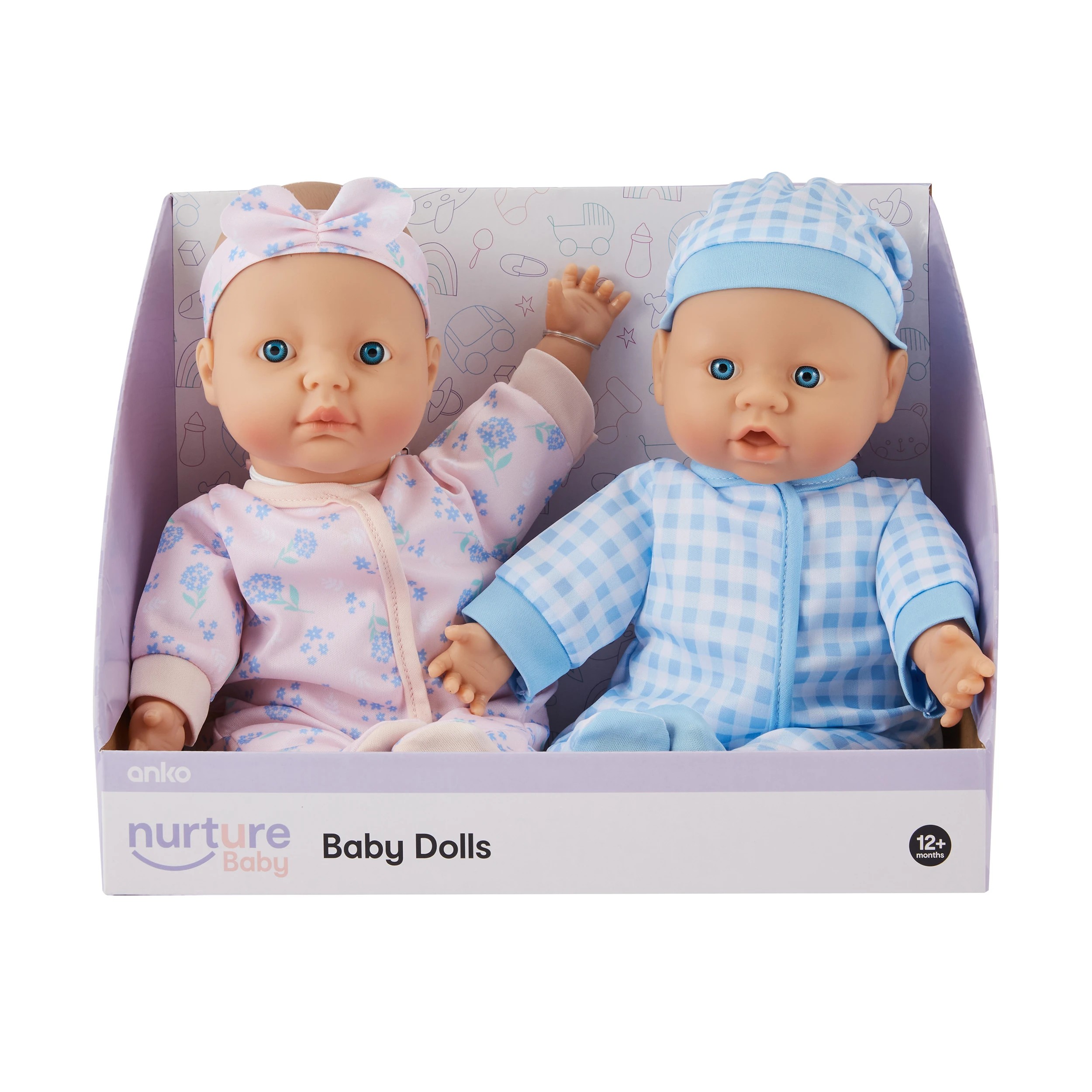 6 2 Pack Nurture Baby: Baby Dolls, 6 of 7