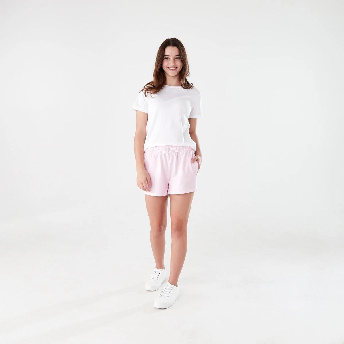 5 French Terry Shorts MARSHMALLOW PINK, 5 of 6