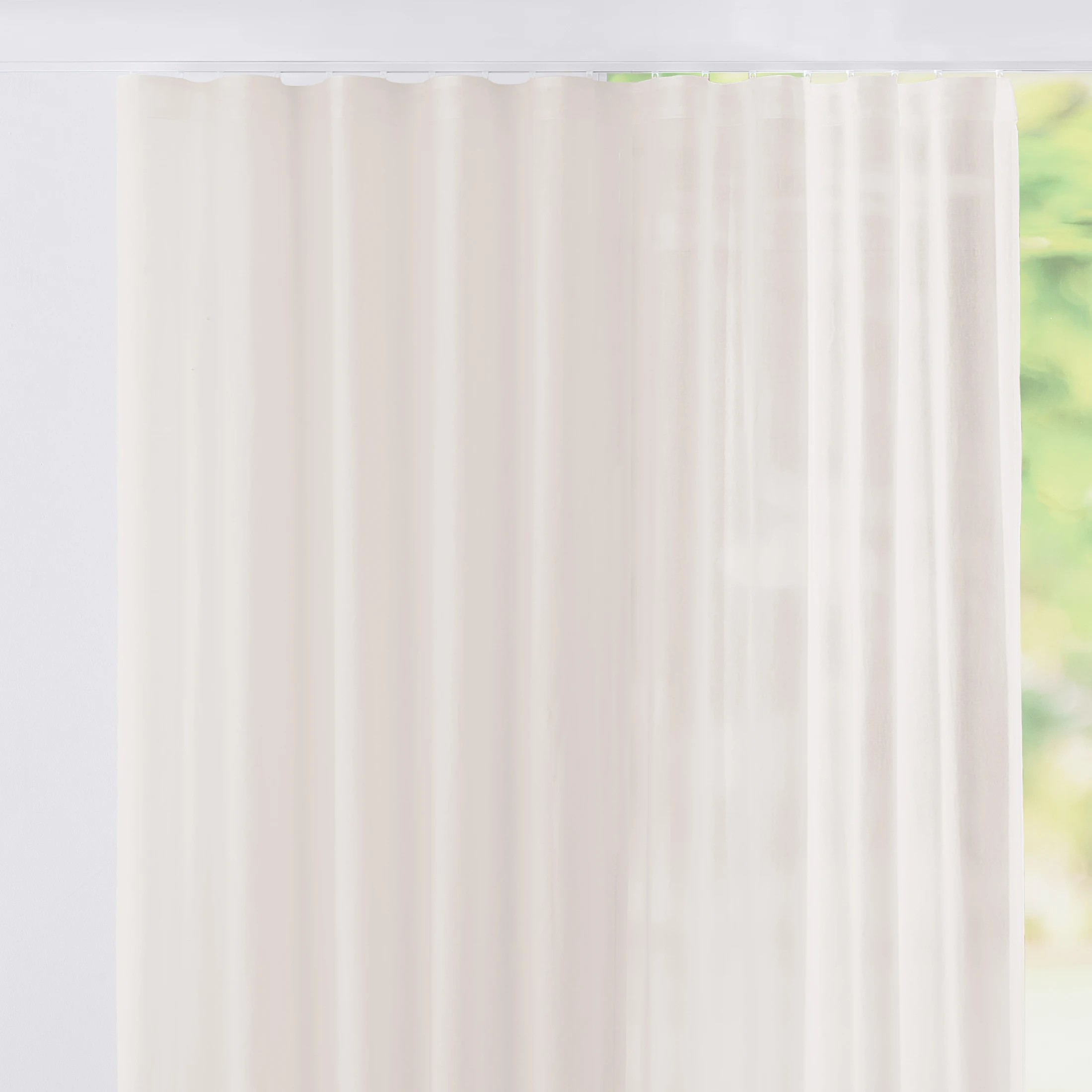 2 Sicily S-Fold Long & Wide Curtain - Natural - 485cm x 250cm, 2 of 5