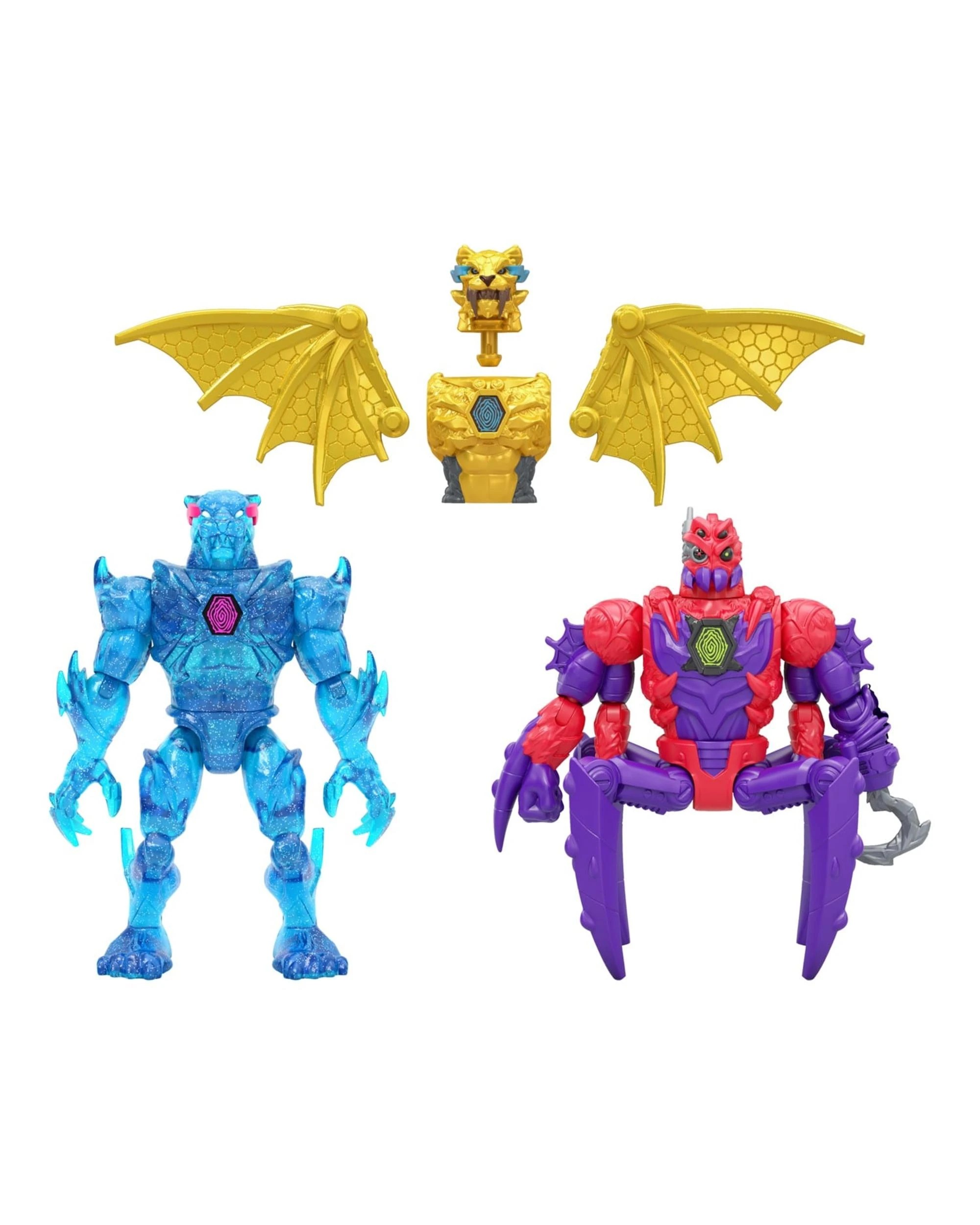 2 Mr Beast Lab Hybrids Multi Pack Mix and Match Figures - Spider Vs Energy Panther, 2 of 6