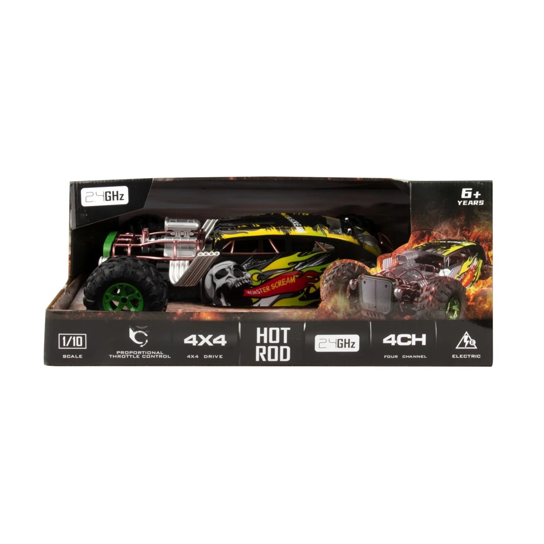 9 2.4GHz Remote Control Hot Rod Car, 9 of 10