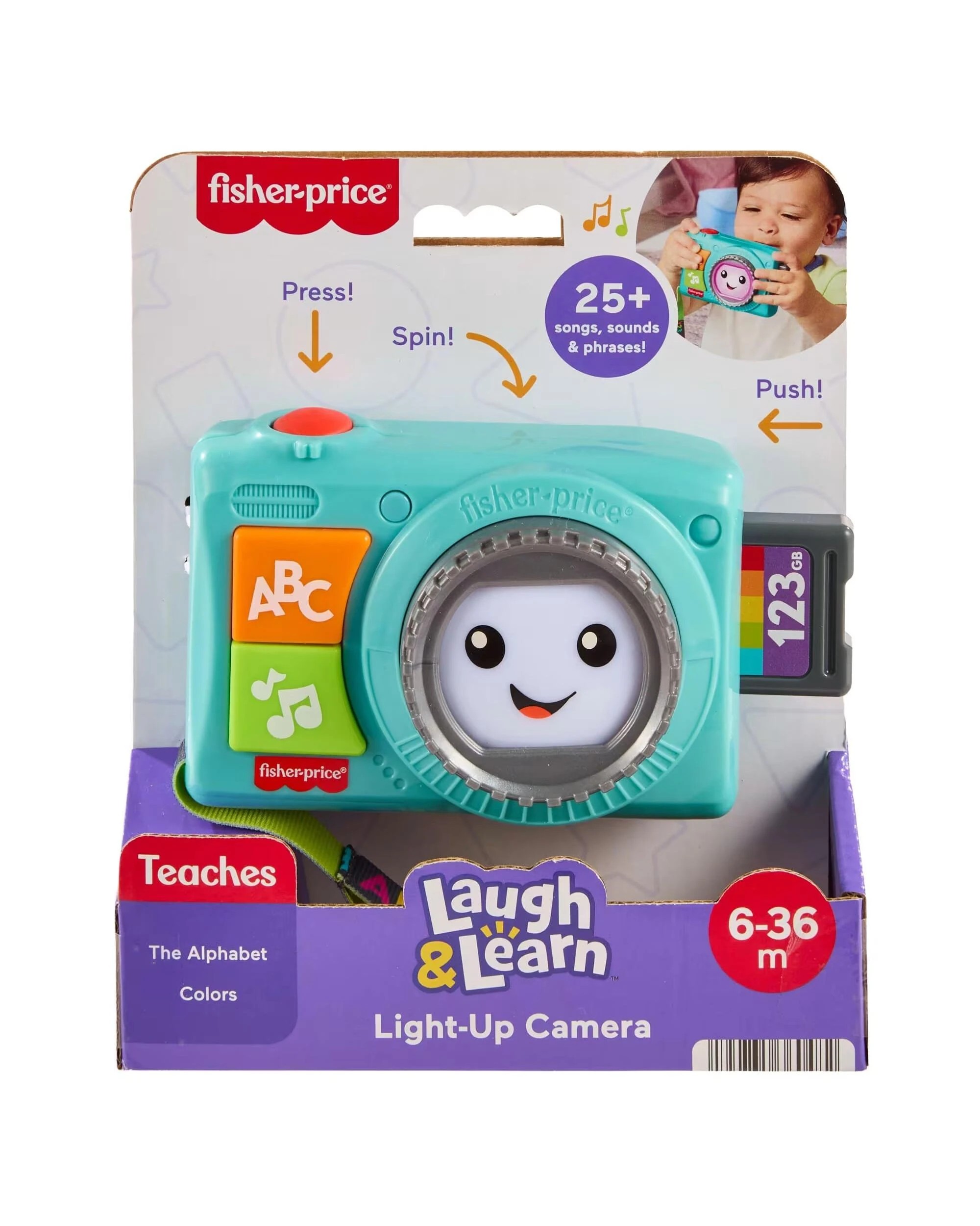 1 Fisher-Price Laugh and Learn Light-Up Camera, 1 of 2