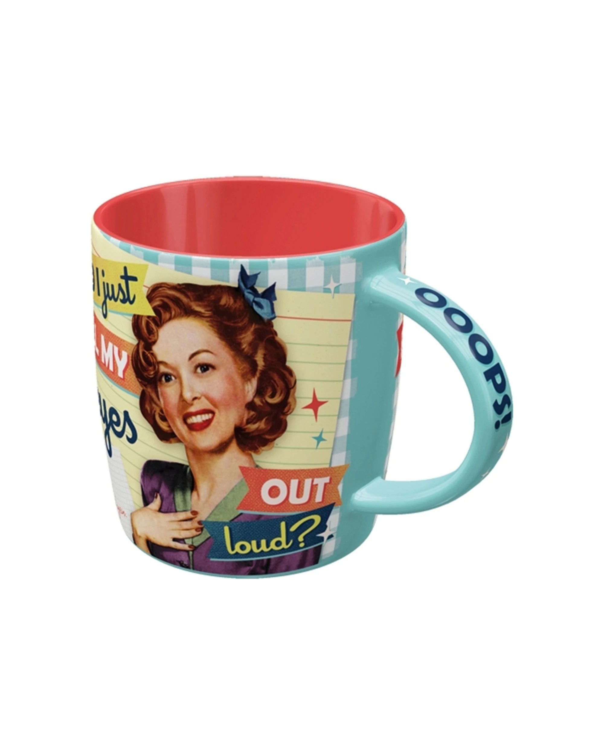 2 Nostalgic-Art Ceramic Mug 330ml Mug - Did I Just Roll My Eyes Out Loud - Multi, 2 of 4