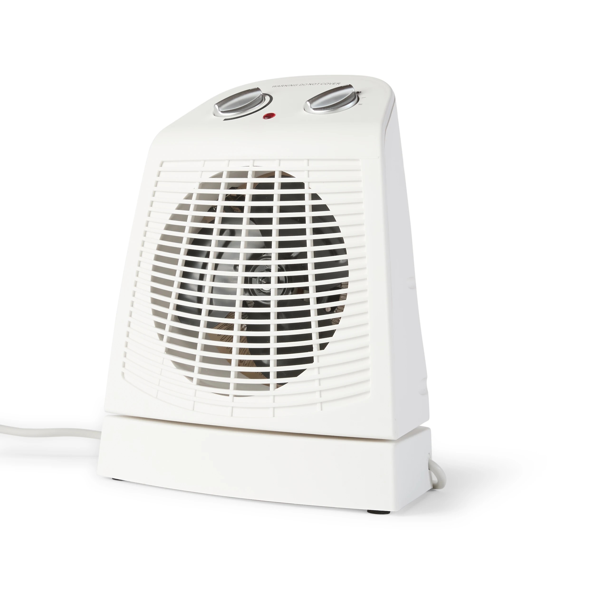 1 Oscillating Fan Heater - White, 1 of 7