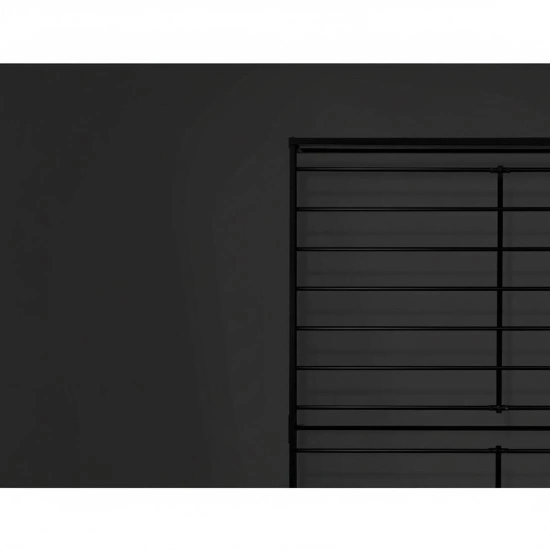 5 Artiss Bed Frame King Single Metal Bed Frames SOL - Black, 5 of 8