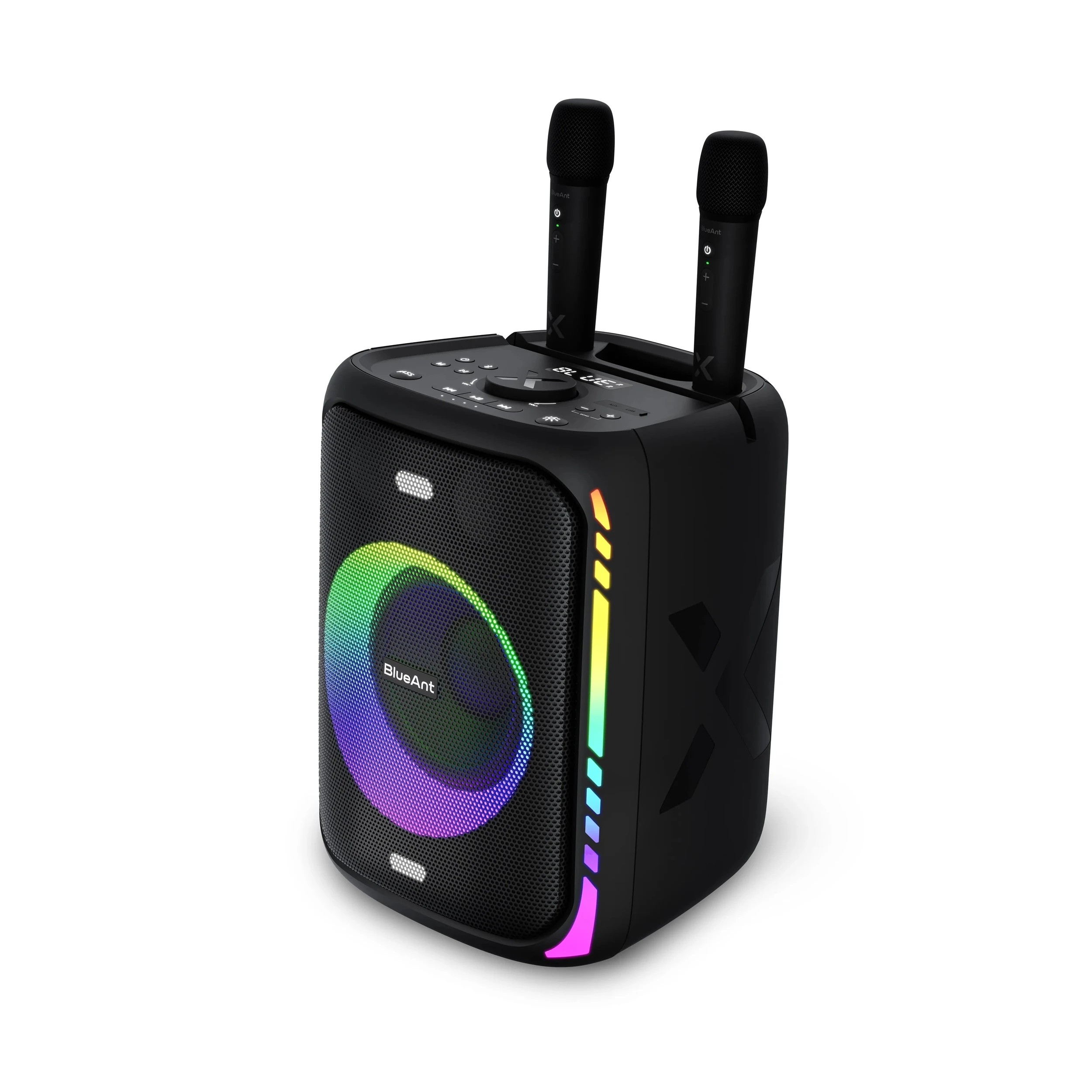 2 BlueAnt X5i Portable 120W Party Bluetooth Karaoke Speaker – Black, 2 of 5