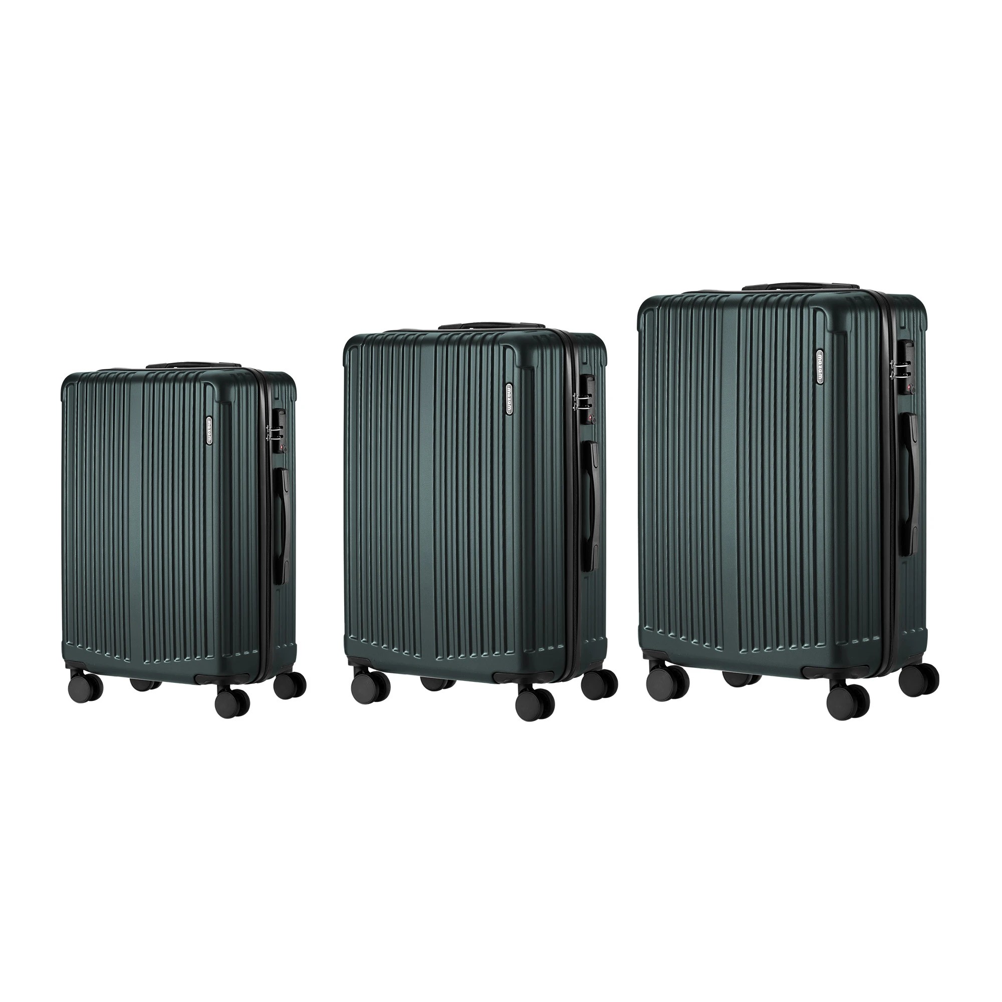8 Mazam 3PCS Luggage Suitcase Trolley Set TSA Lock Hard Case - Green, 8 of 9
