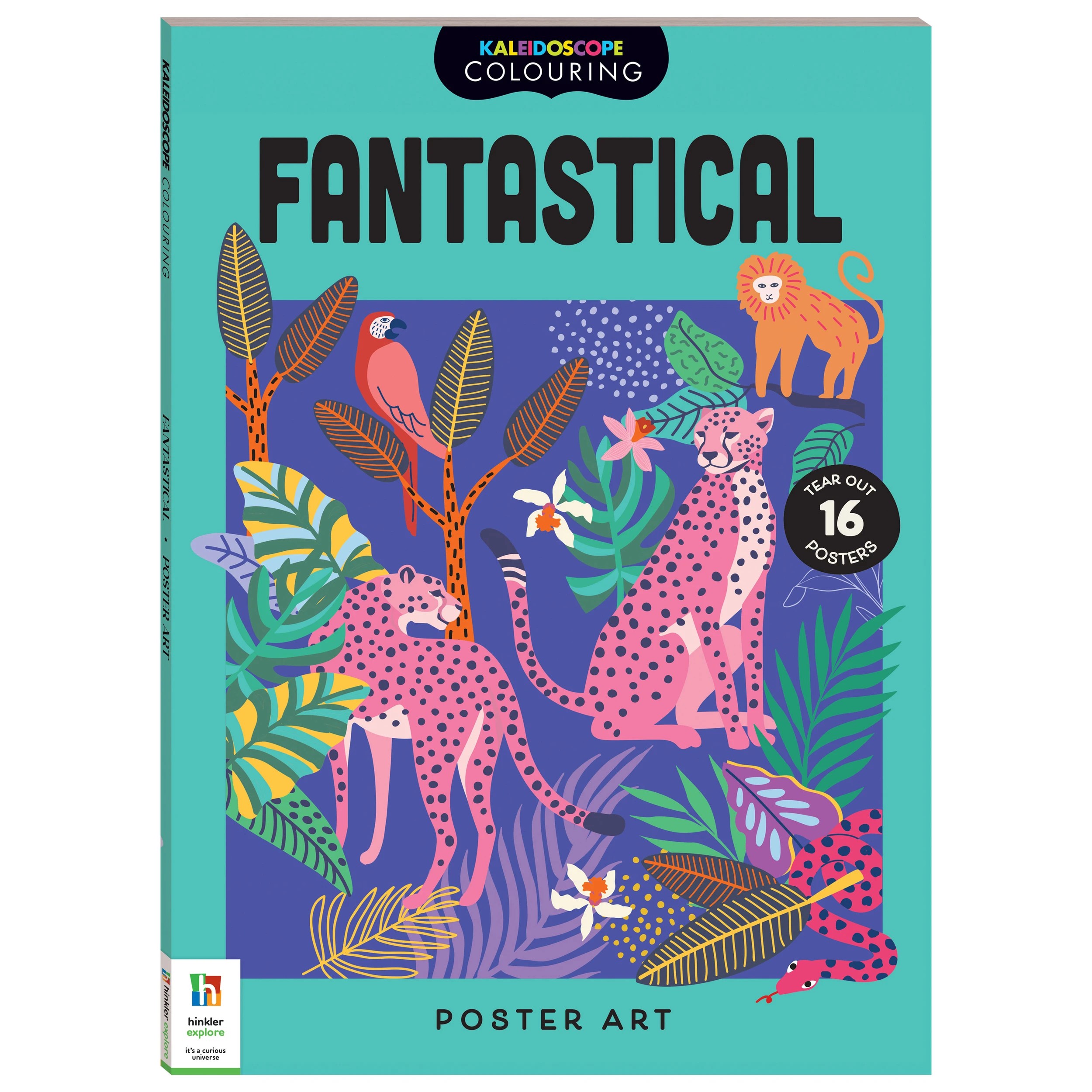 1 Kaleidoscope Colouring Fantastical Poster Art​ - Book, 1 of 4