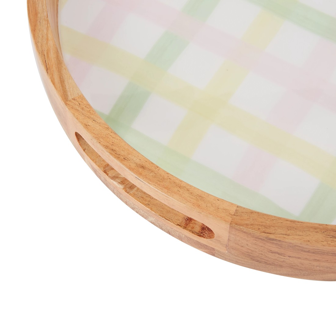 4 Check Enamel Tray, 4 of 5