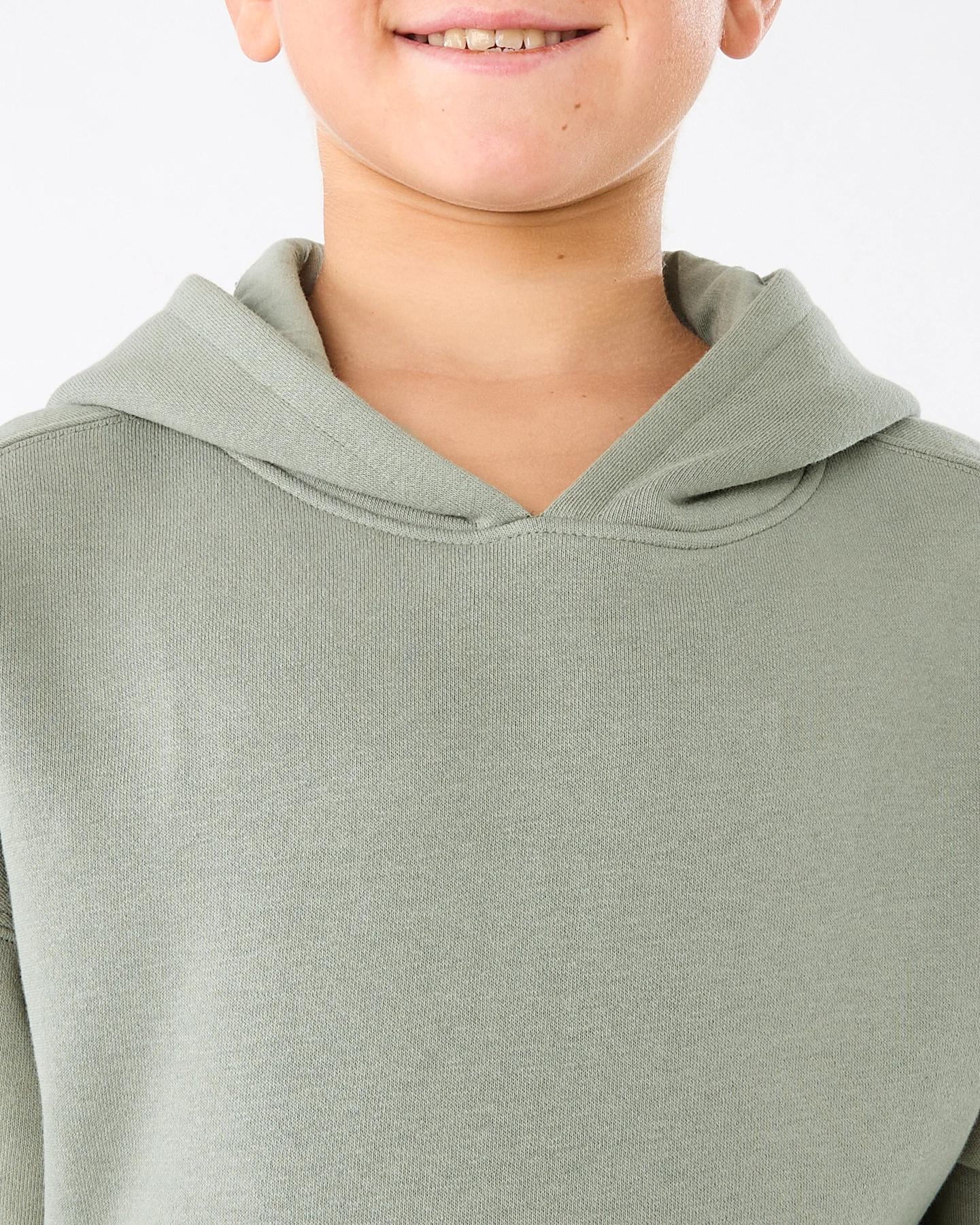 4 Oversized Plain Hoodie Mnr Khk, 4 of 6