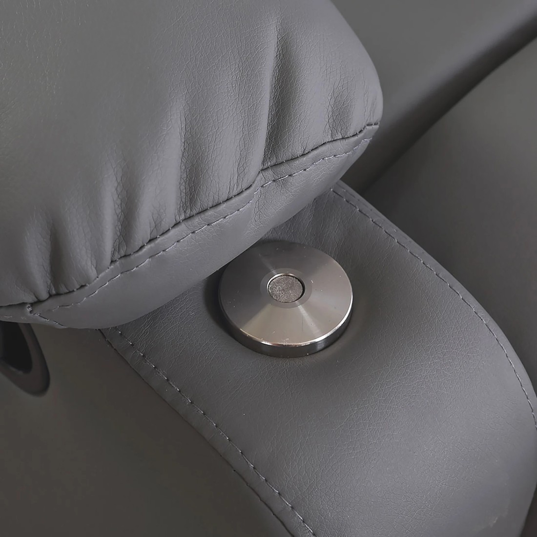 6 Levede Heated Massage Chair - Grey, 6 of 6