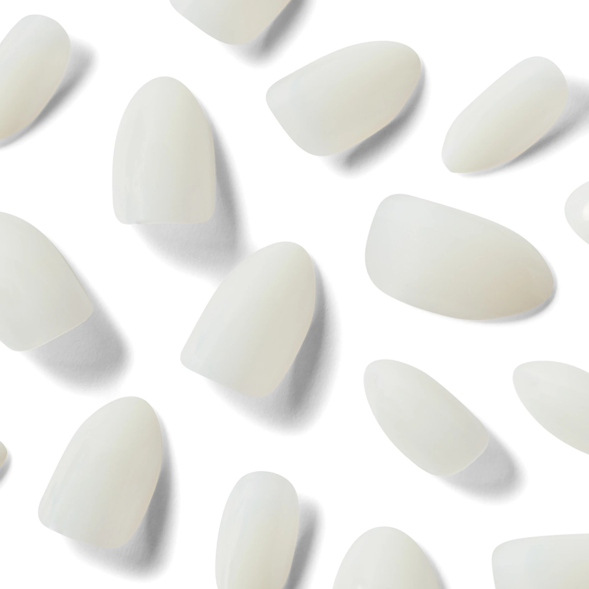 4 OXX Cosmetics 100 Pack Artificial Nails with Adhesive - Almond Shape, Clear, 4 of 4