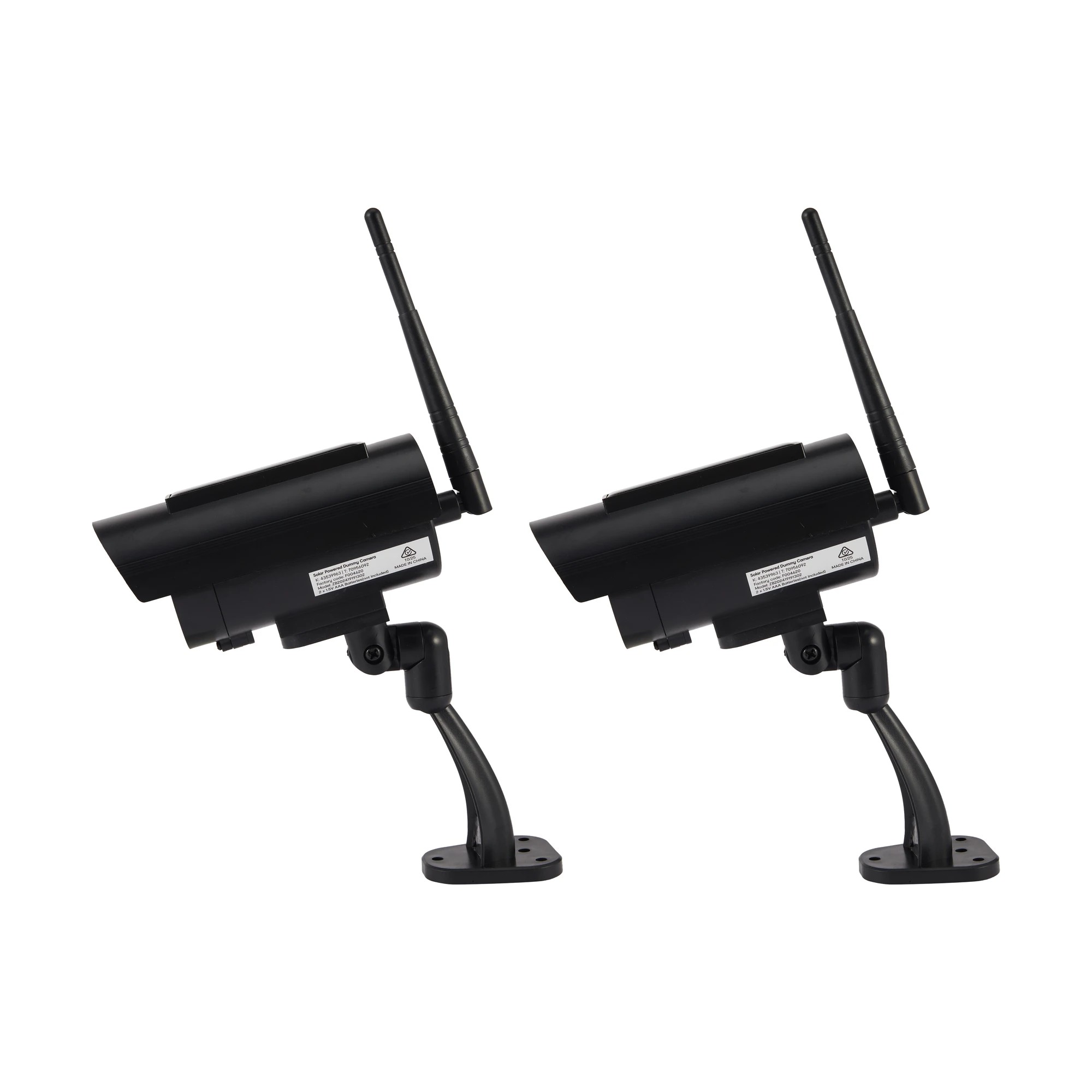 4 2 Pack Solar Dummy Cameras, 4 of 9