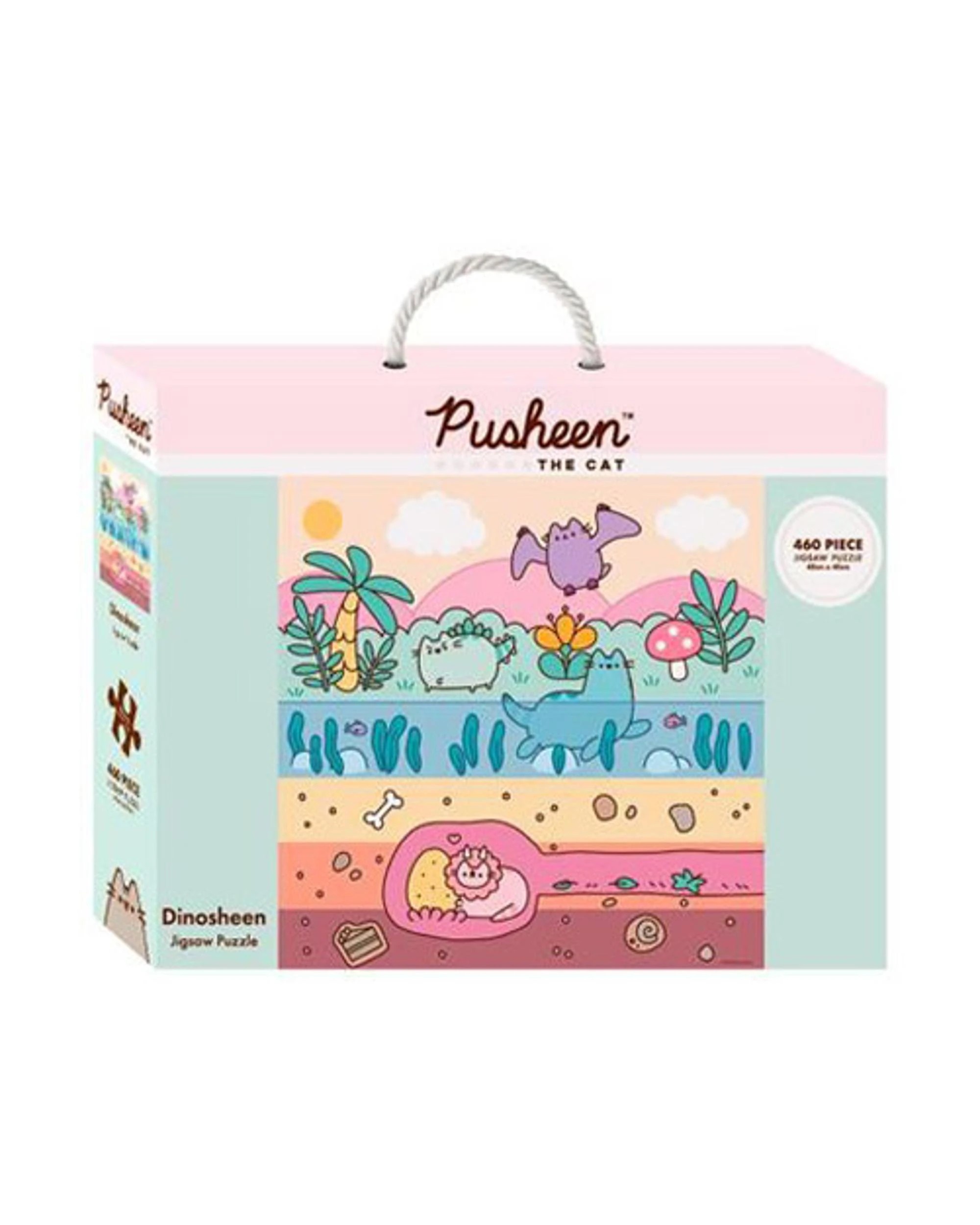 1 Pusheen the Cat Dinosheen 460 Piece Jigsaw Puzzle, 1 of 1
