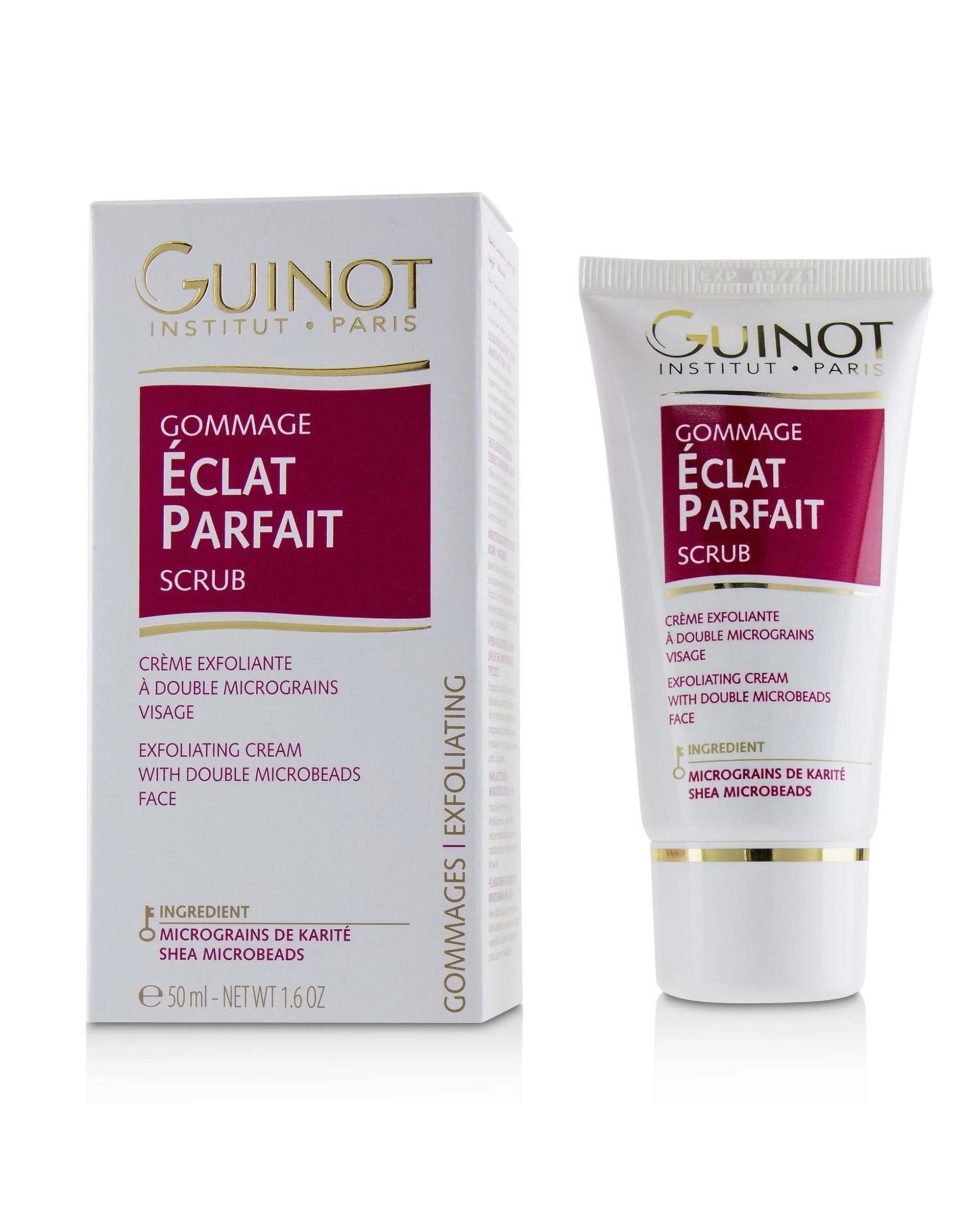 1 Guinot Gommage Eclat Parfait Scrub - Exfoliating Cream With Double Microbeads (For Face)  50ml/1.6oz, 1 of 3